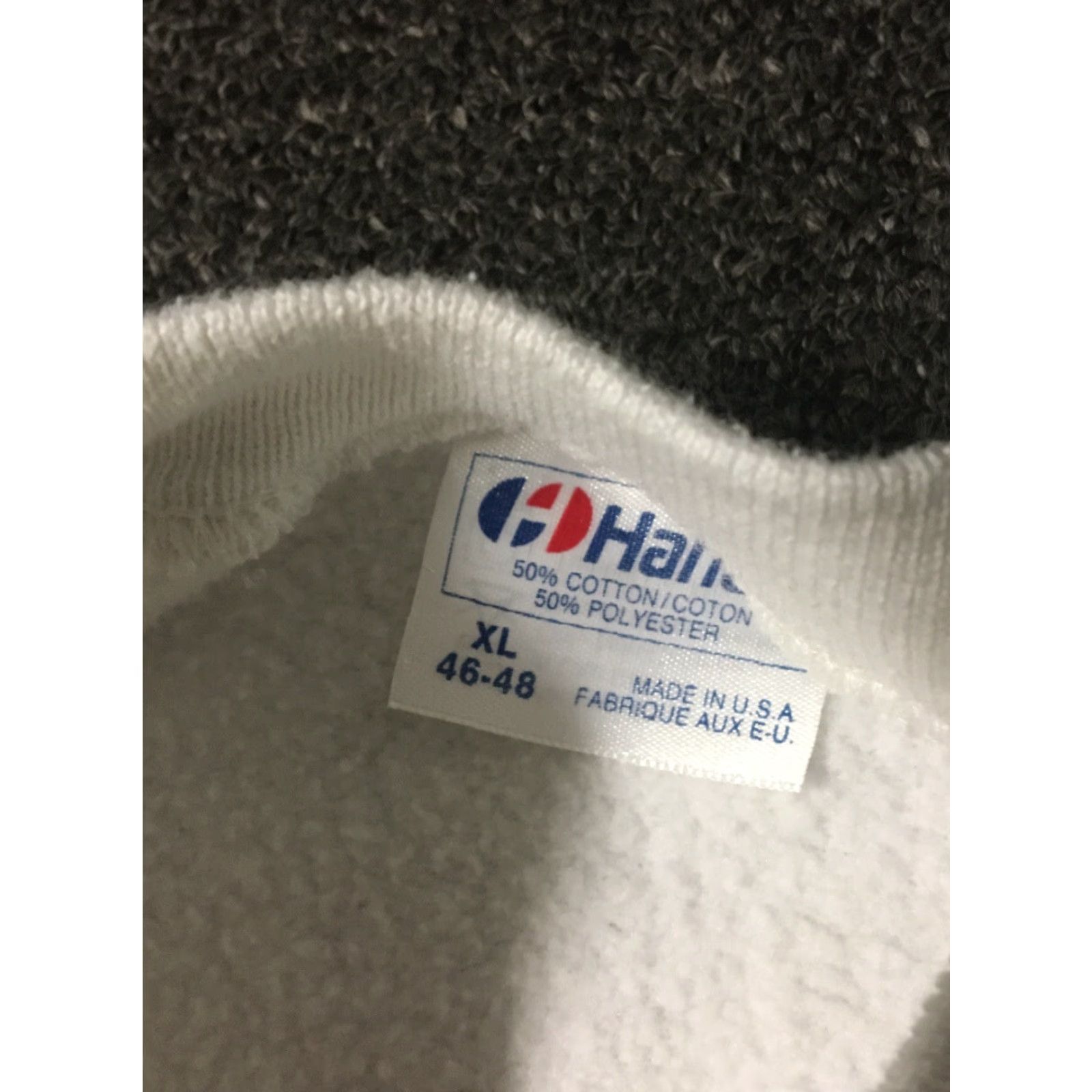 Hanes VINTAGE Hanes Sweatshirt Shirt M White 80s Nu Skin Anti Aging Promo Vintage 80s 90s American Art College Grunge Hip Hop Retro Rock USA Mens Size US M / EU 48-50 / 2 - 7 Thumbnail