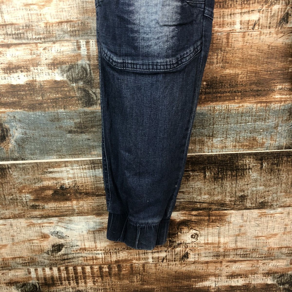 Japanese Brand Japanese Brand Blue Distressed Denim Pants #A2093 Size US 35 - 11 Thumbnail
