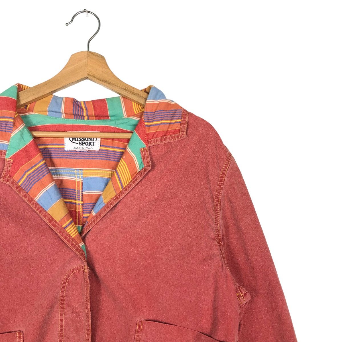 Missoni 🔥90’s Vintage Cropped Jacket Missoni Made in Italy Size US S / EU 44-46 / 1 - 5 Thumbnail