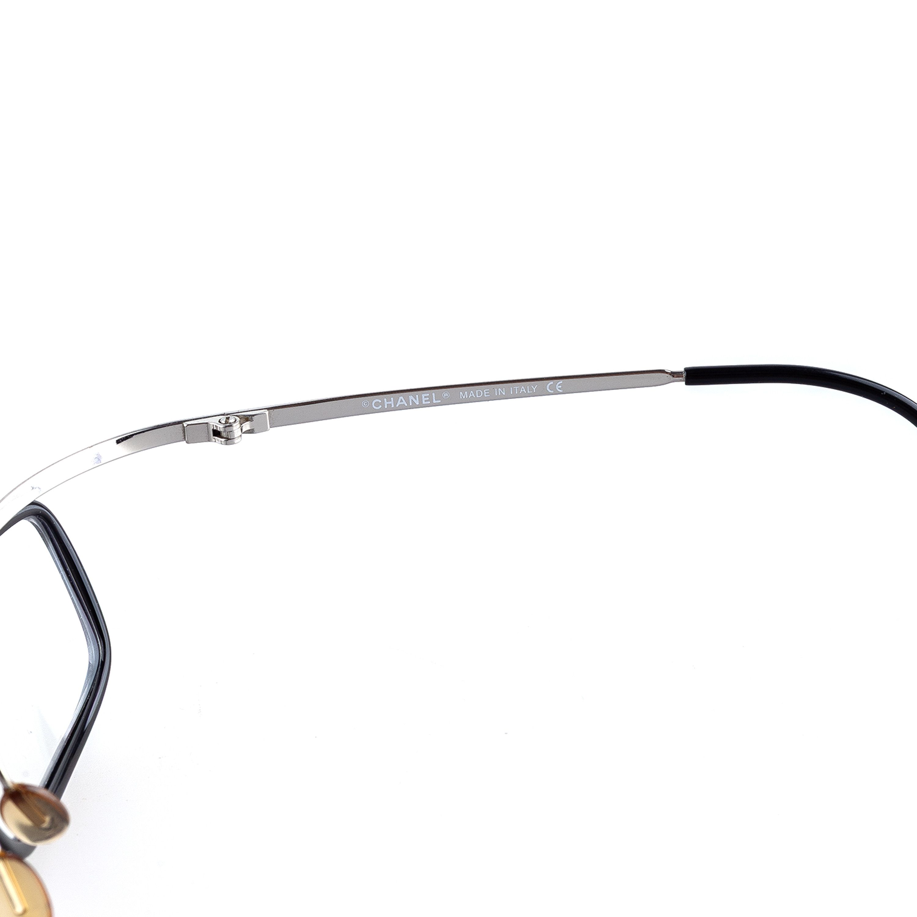 Chanel Chanel 3033 C.501 Black Flying Rim Glasses Size ONE SIZE - 6 Thumbnail