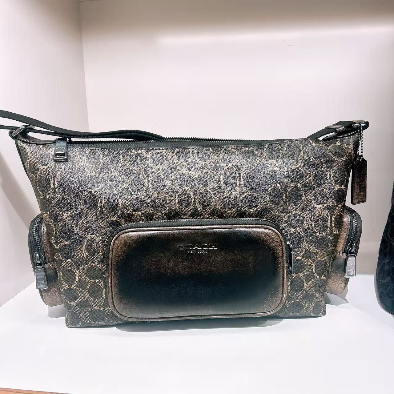 Coach Finn Crossbody Bag Pockets Loved Signature Canvas CDY57 Size ONE SIZE - 2 Thumbnail
