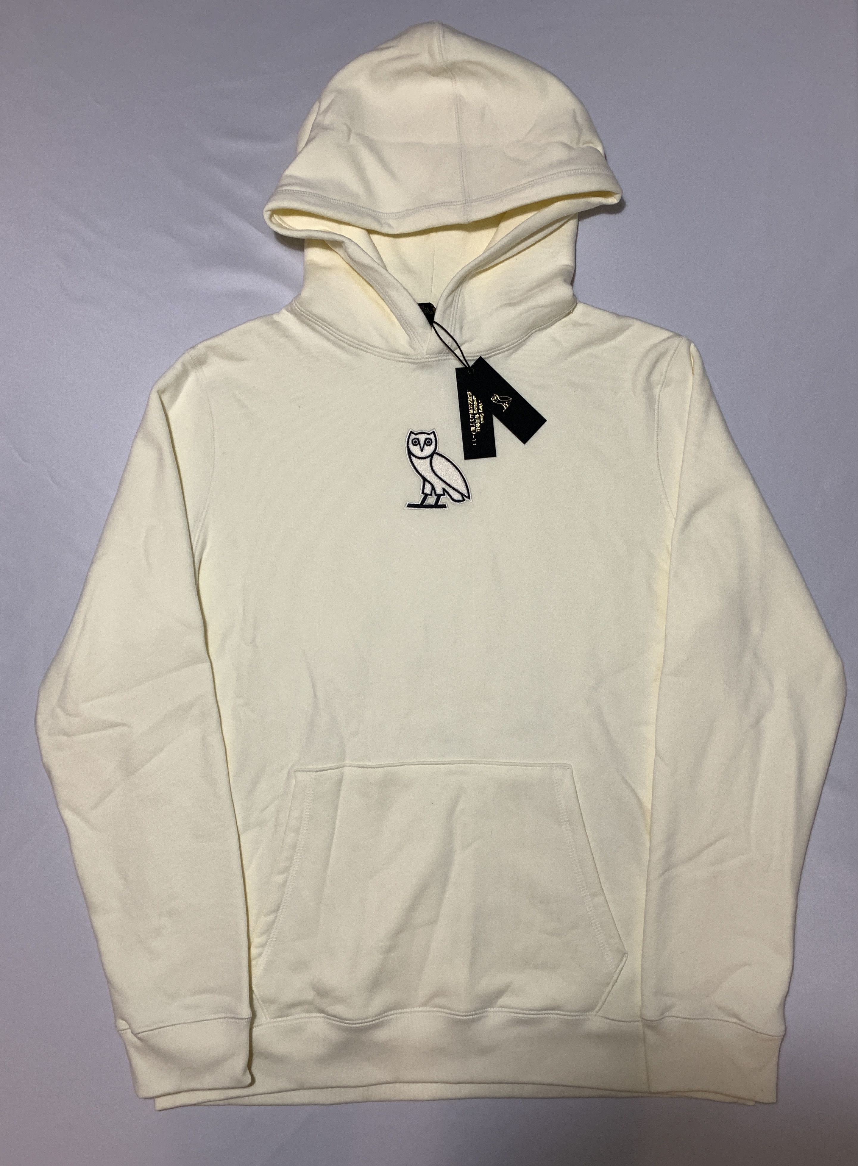 Drake *RARE* OVO CREAM CLASSIC OWL HOODIE FIRST DROP Size US S / EU 44-46 / 1 - 1 Thumbnail
