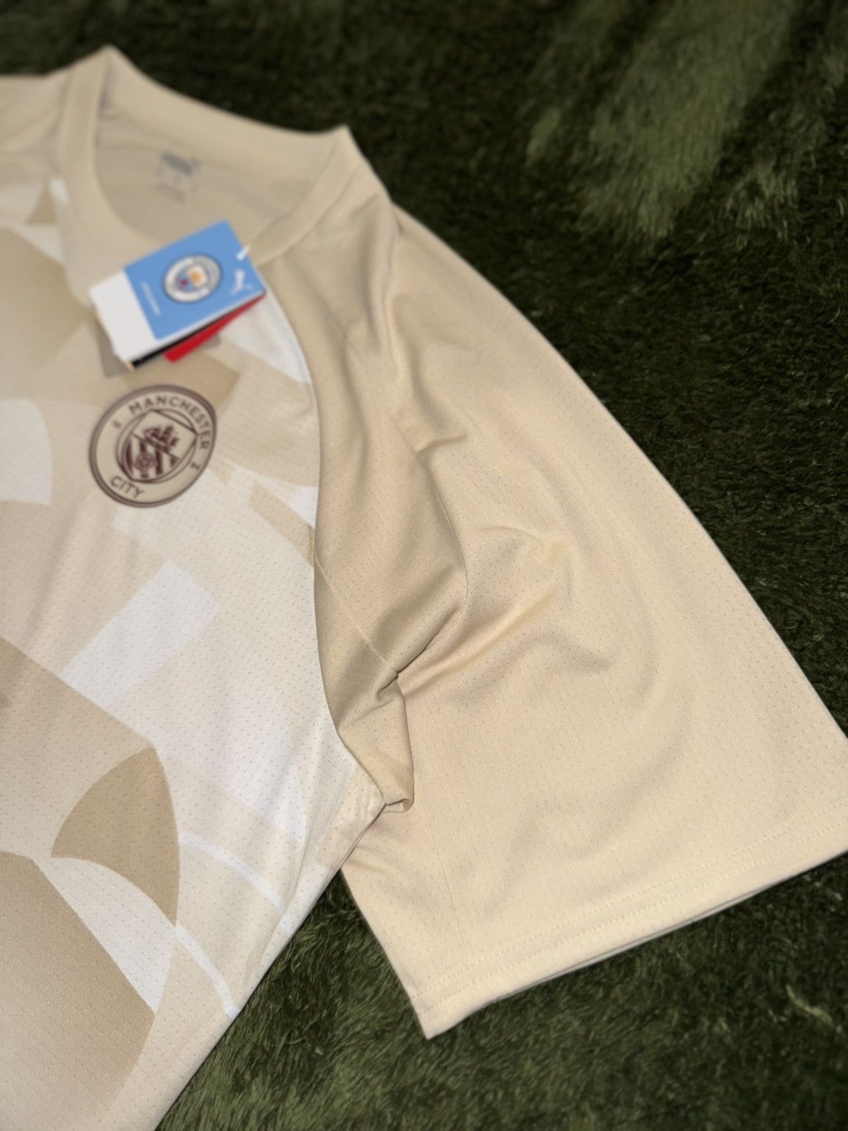 Puma [L] Puma Manchester City 23/24 Pre-Match Jersey (Non-mark) Size US L / EU 52-54 / 3 - 4 Thumbnail