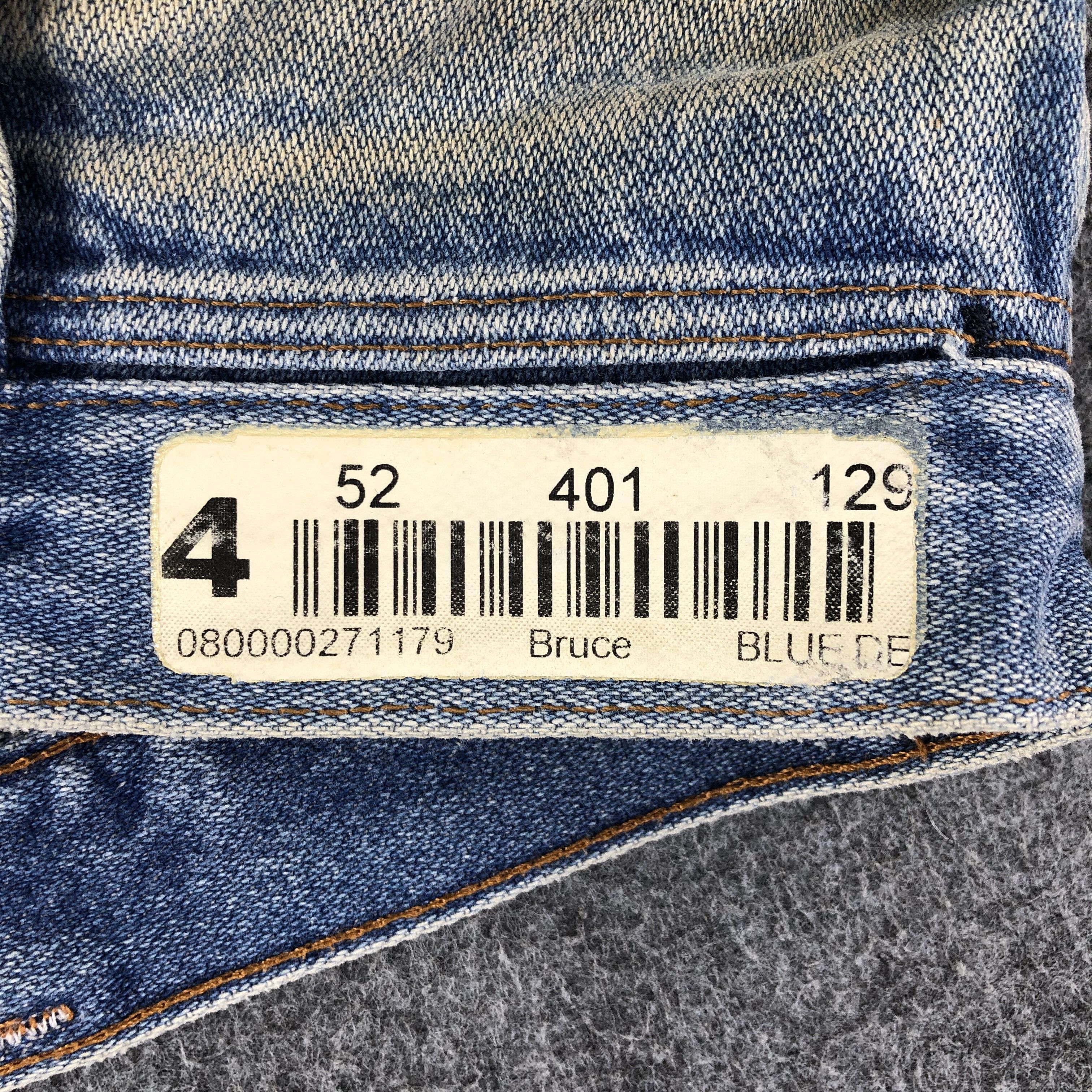Vintage Vintage Blue Wash Wrangler Jeans-J1543 Size US 36 / EU 52 - 13 Thumbnail