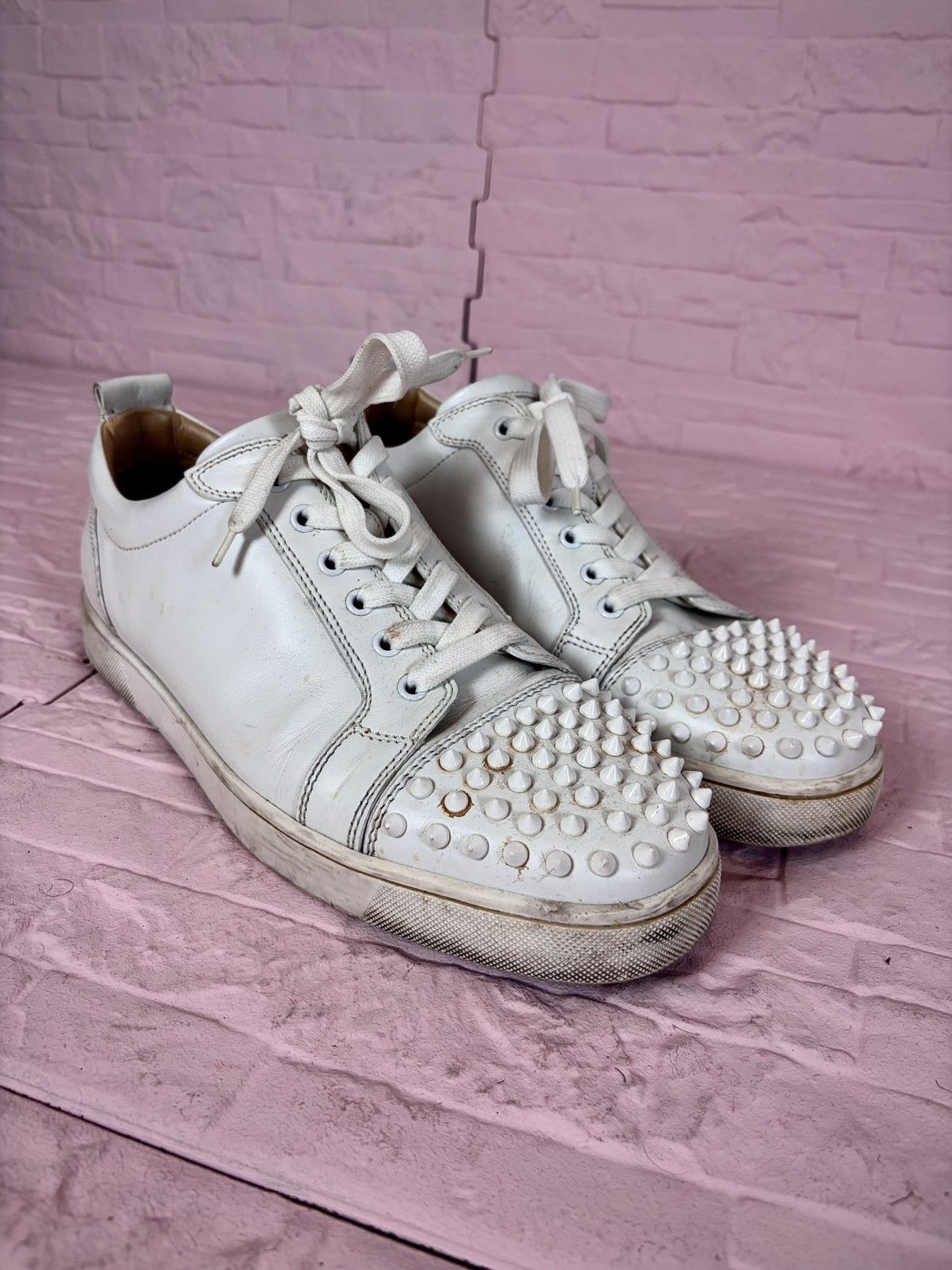 Christian Louboutin Christian louboutin spike sneaker Size US 12 / EU 45 - 1 Thumbnail