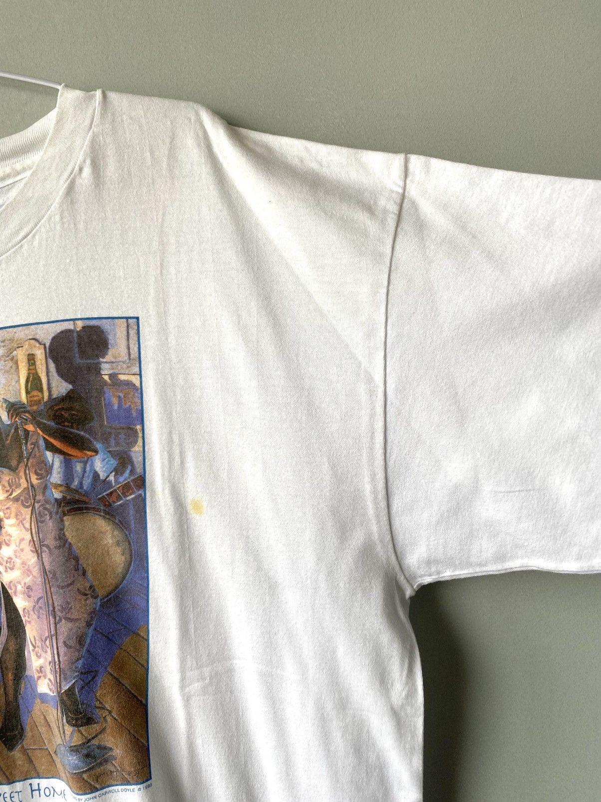 Band Tees 1993 Vintage Jazz Dans Blue Chicago T Shirt 90’s Size US XL / EU 56 / 4 - 7 Thumbnail