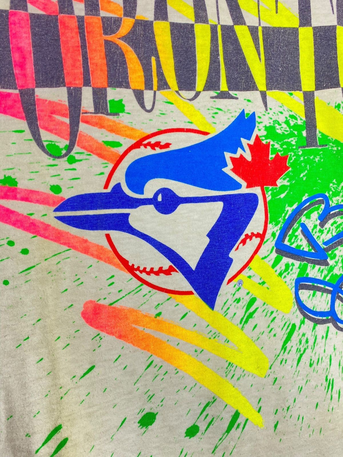 MLB Vintage 90s Toronto Blue Jays 1990 Single Stitch T-shirt Size US M / EU 48-50 / 2 - 5 Thumbnail