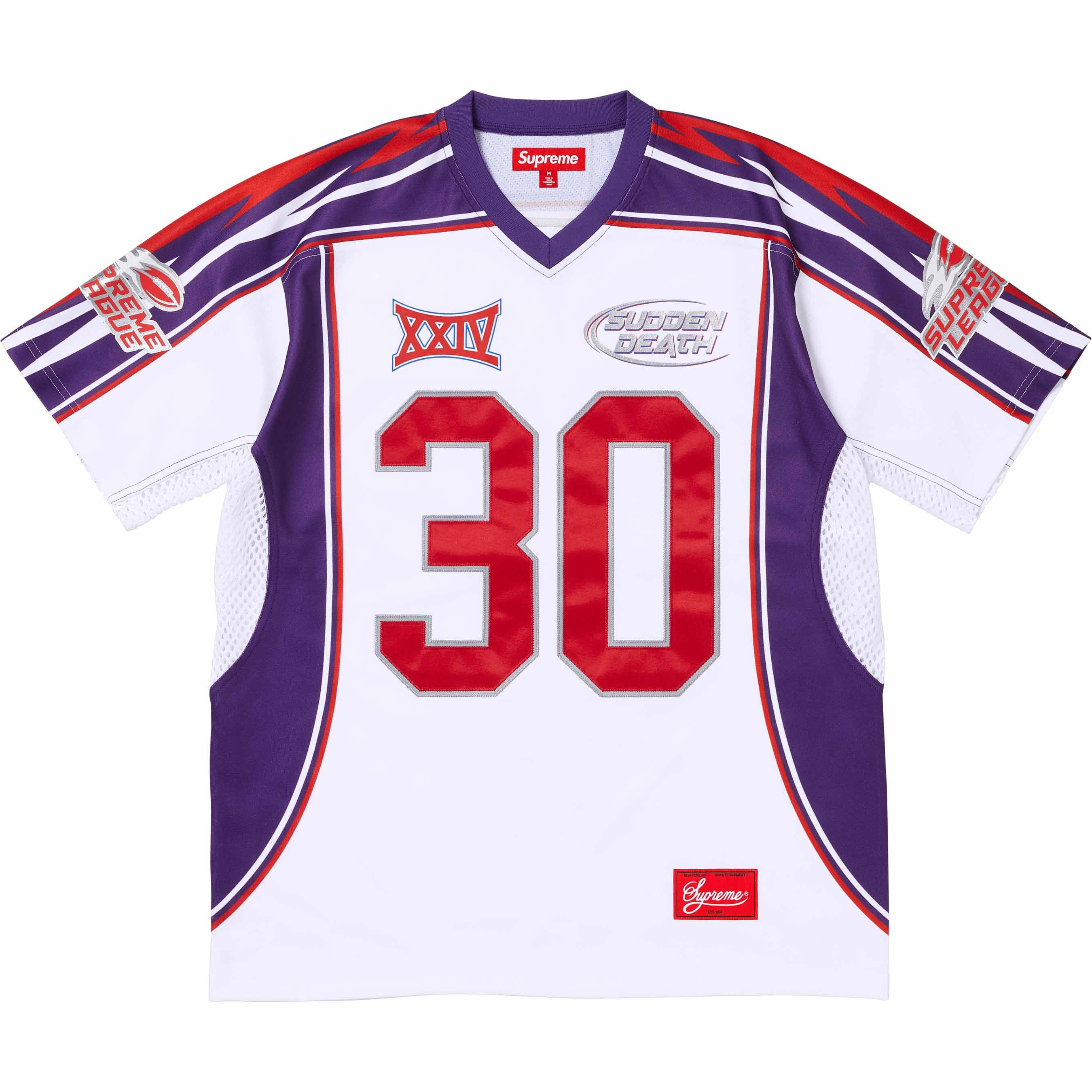 Supreme Supreme Aphex Twin Football Jersey in White | Grailed