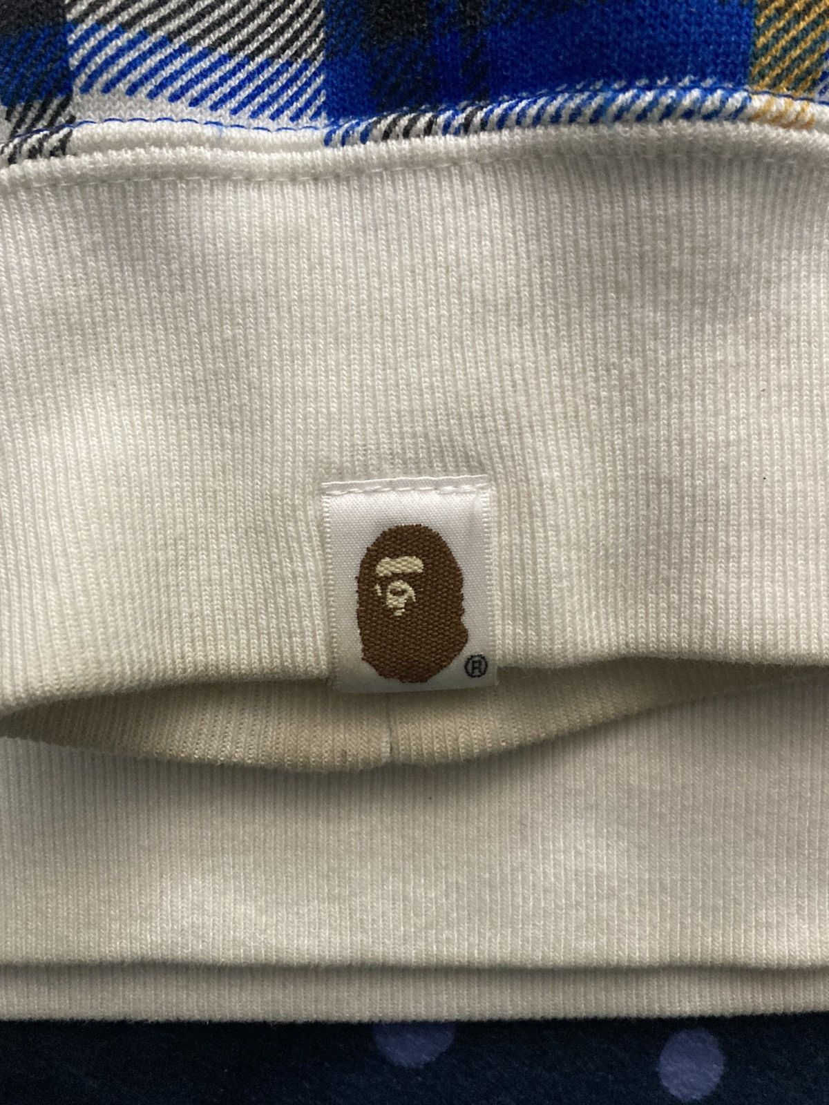 Bape Bape Maebashi Check Full Zip Hoodie Size US L / EU 52-54 / 3 - 4 Thumbnail