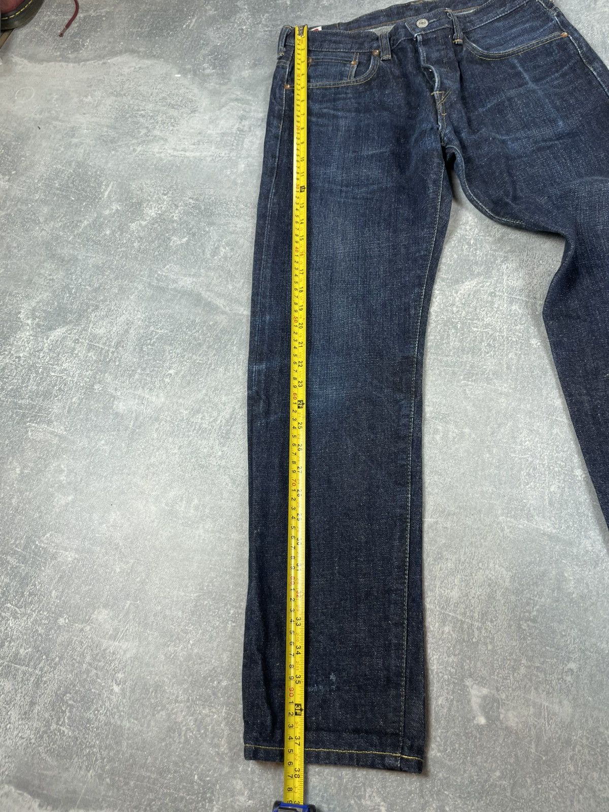 Edwin Edwin Made in Japan selvedje denim vintage jeans Size US 30 / EU 46 - 7 Thumbnail