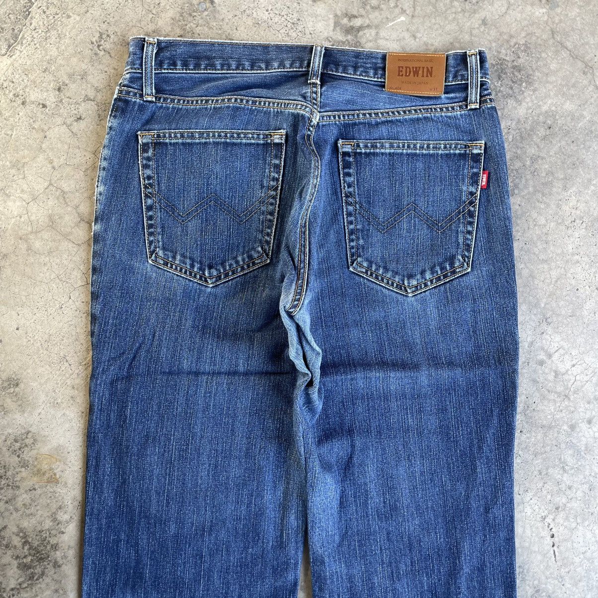 Edwin 🔥Vintage Edwin 404 Stoned Washed Ripped Distress Denim Jeans Size US 32 / EU 48 - 5 Thumbnail