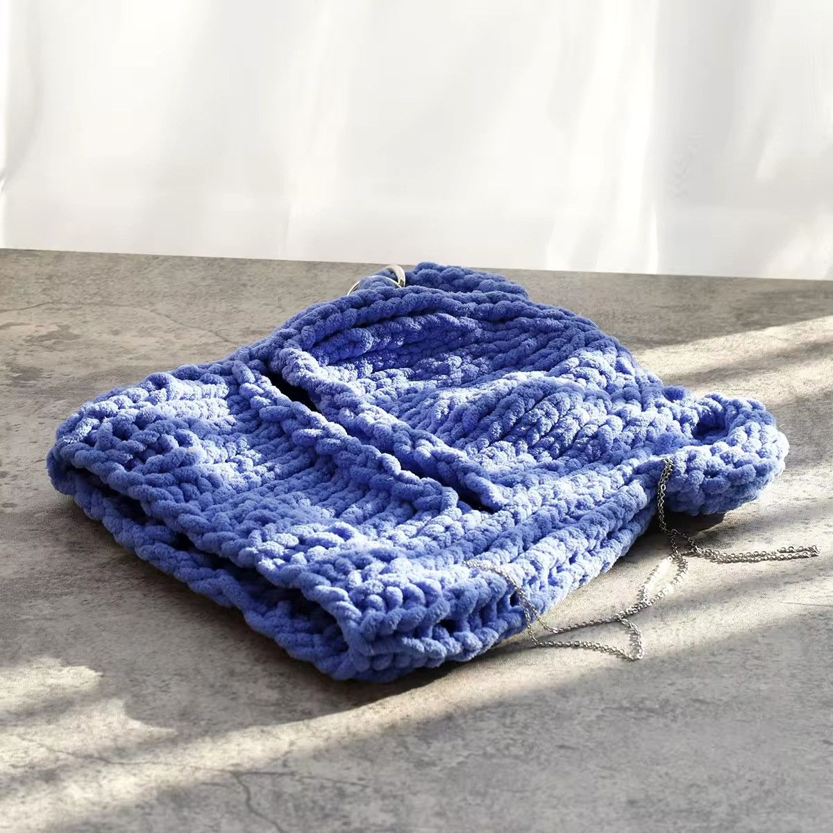 Japanese Brand Handmade 3D Bear Ear Knitted Crochet Beanie Hat Size ONE SIZE - 4 Thumbnail