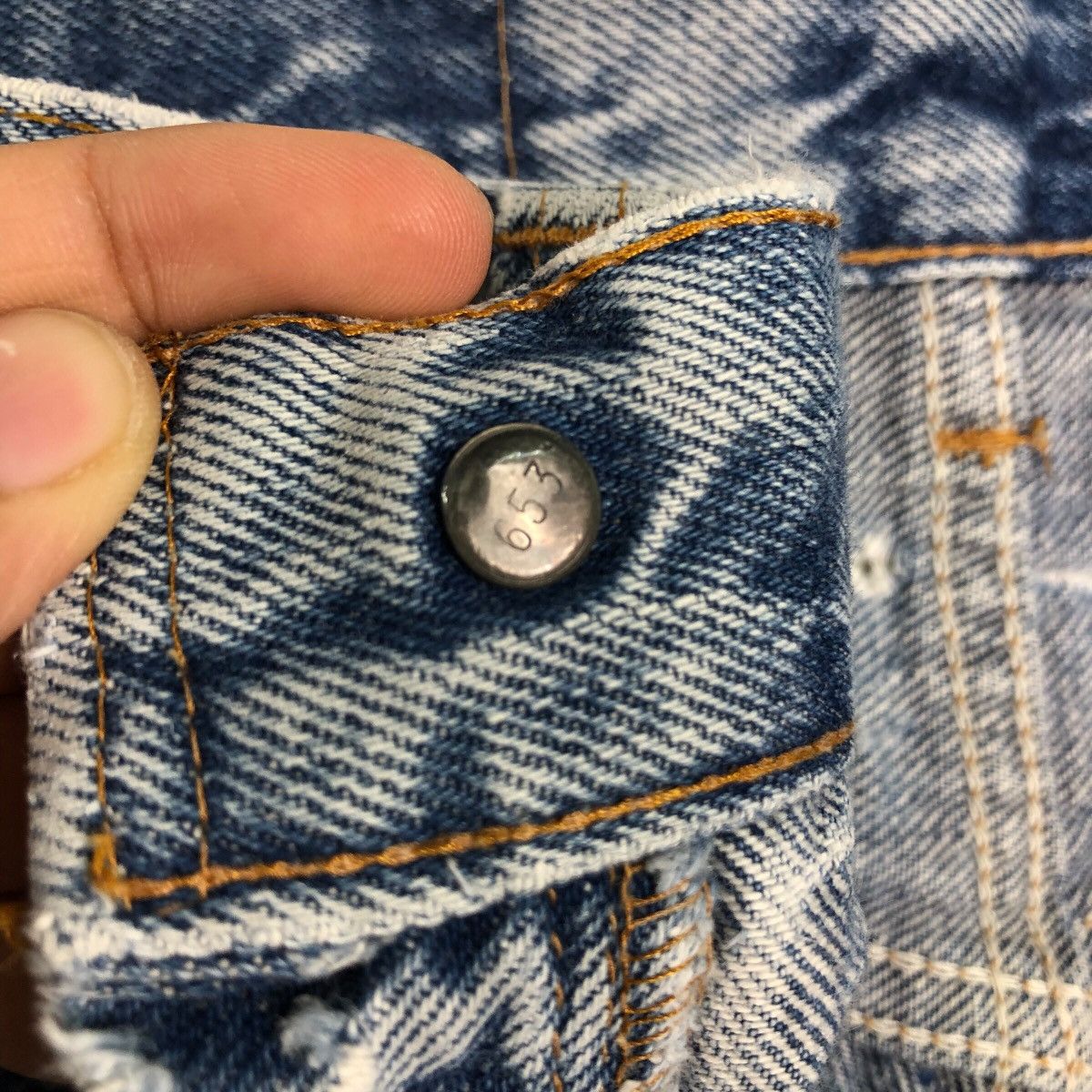 Levi's 📌Vintage Denim Jeans Levi's 653 Button Made in Usa Size 28" / US 6 / IT 42 - 23 Thumbnail