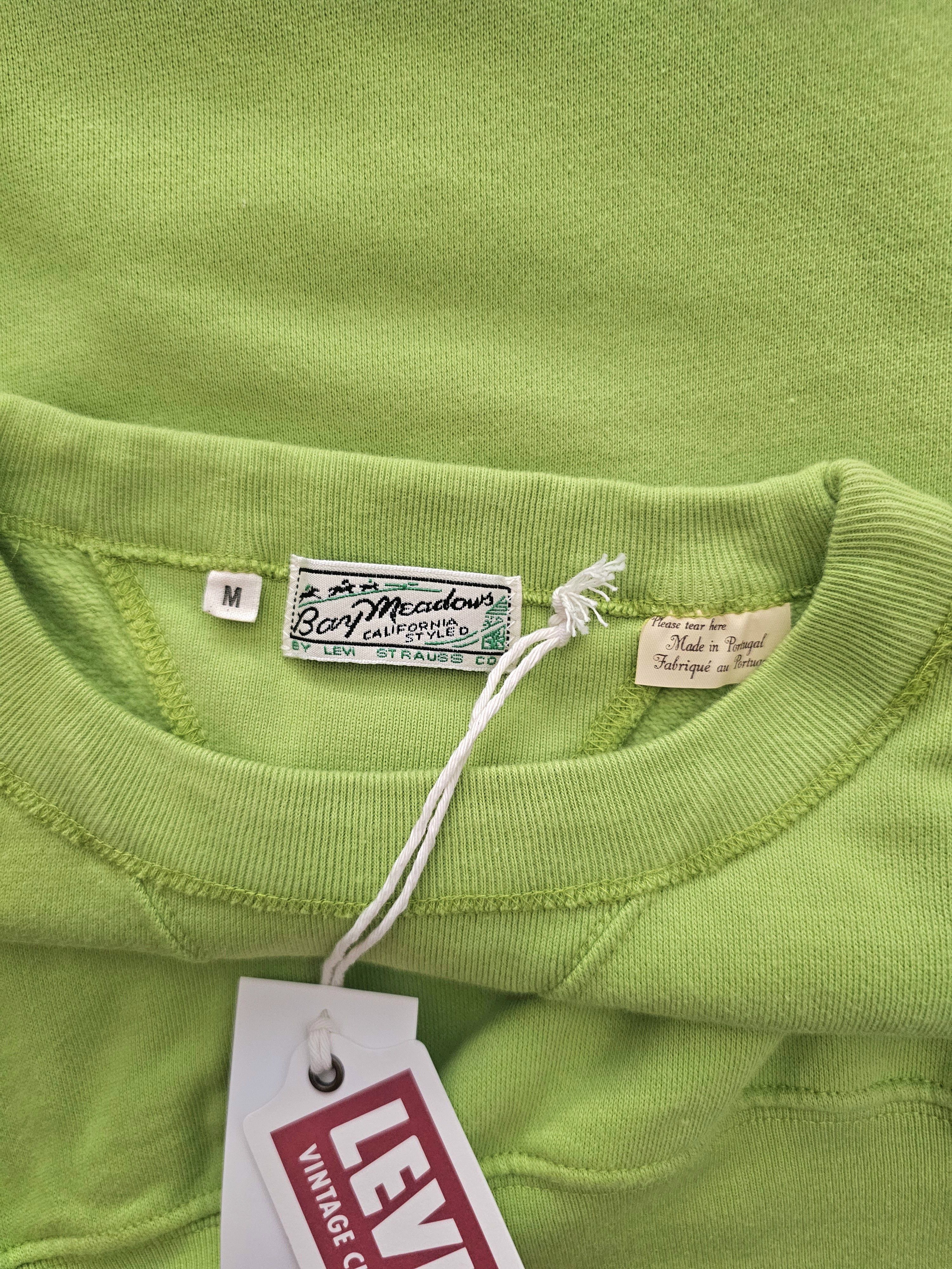Levi's Vintage Clothing Levi's Vintage Clothing Bay Meadows Sweatshirt Green SS21 Size US M / EU 48-50 / 2 - 4 Thumbnail
