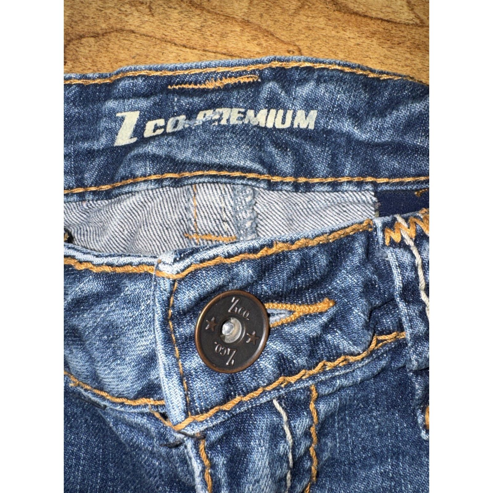 Vintage VINTAGE Z Co. Women’s Jeans Skinny 28x33 28 Blue 3 Y2K Womens Size 28" / US 6 / IT 42 - 4 Thumbnail
