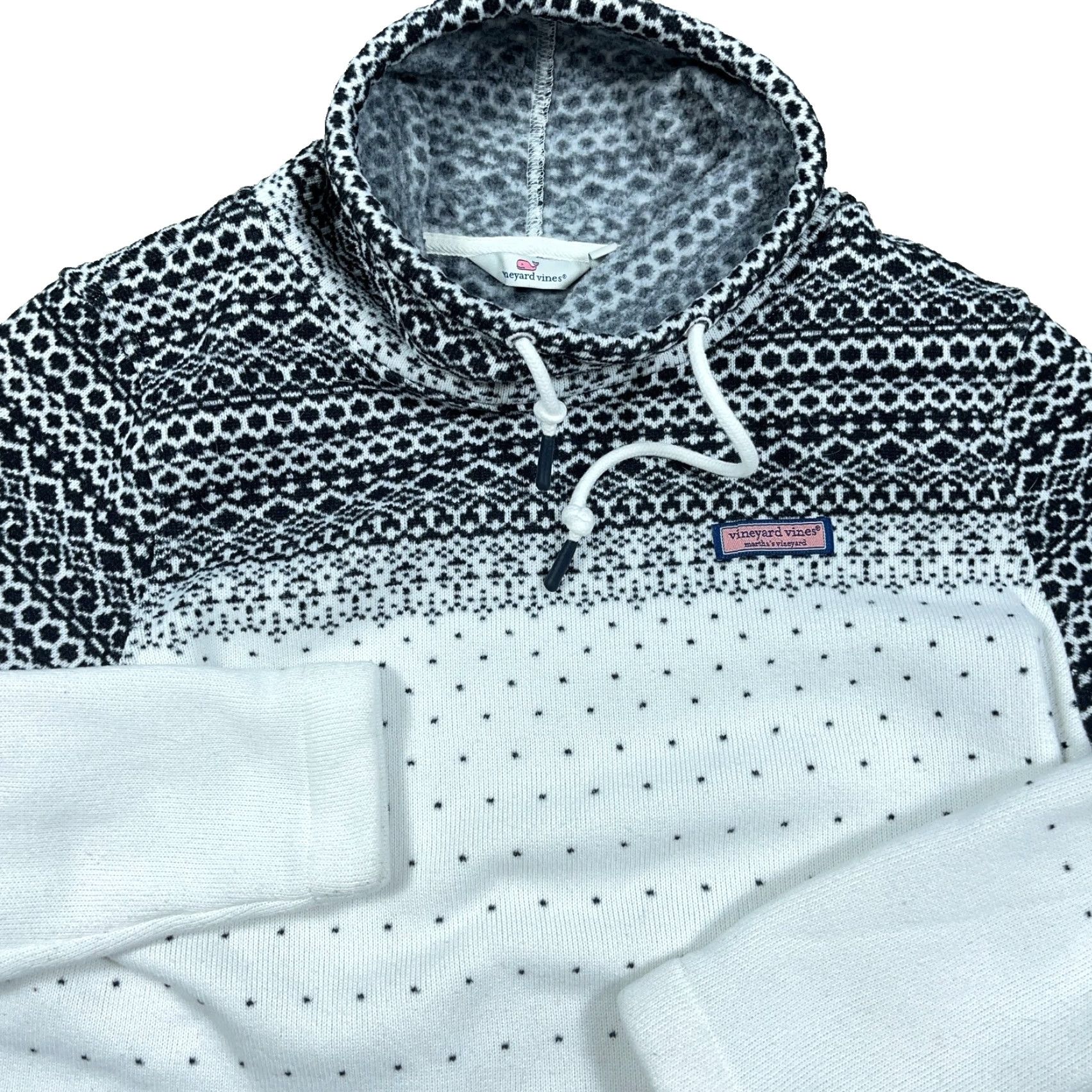 Vineyard Vines Vineyard Vines Sweater Women Small White Pullover Turtleneck Sweatshirt Nordic Size S / US 4 / IT 40 - 2 Thumbnail