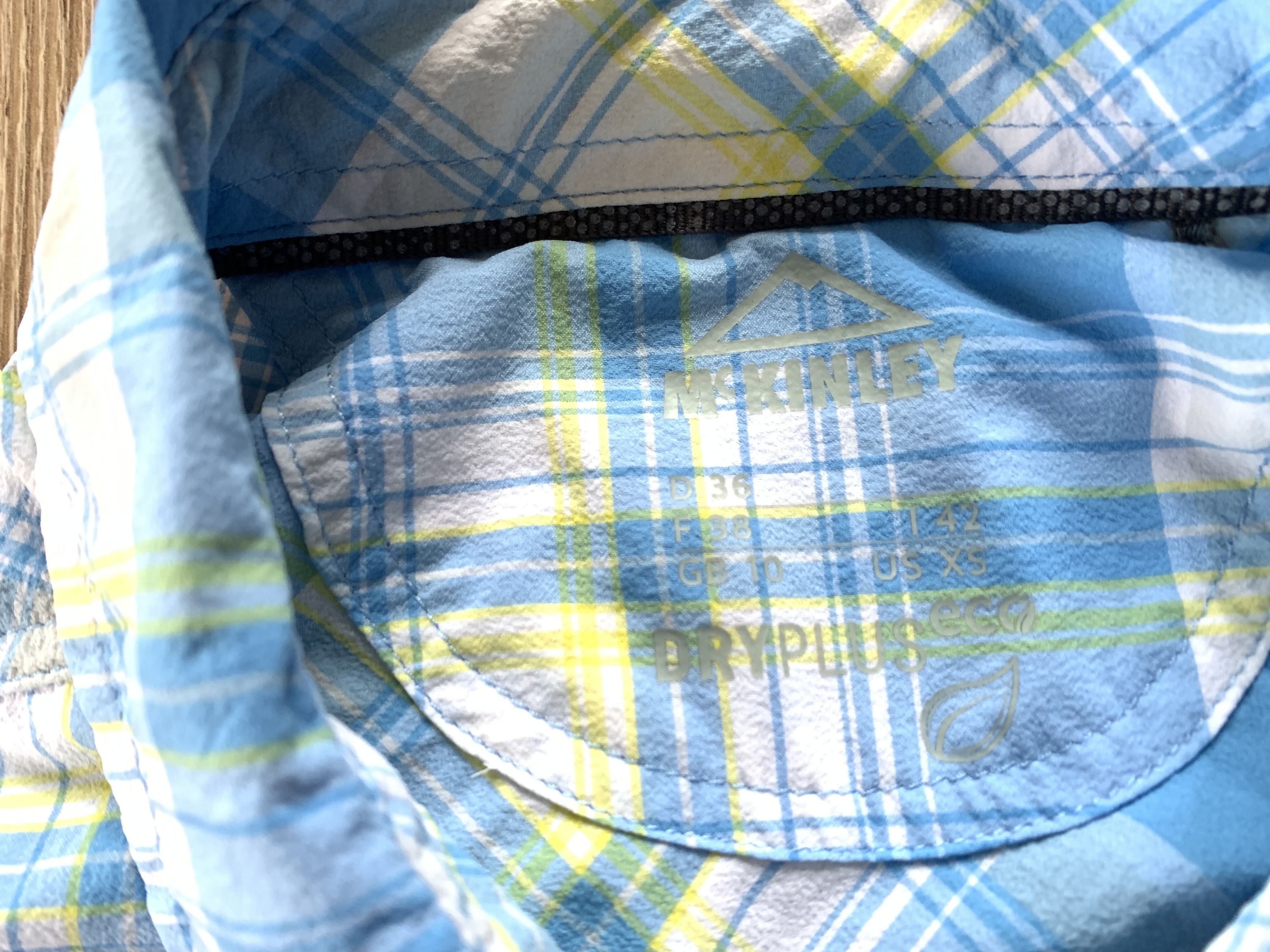 Other McKinley Dry Plus Light Womens Trekking Hiking Shirt Size XS / US 0-2 / IT 36-38 - 5 Thumbnail
