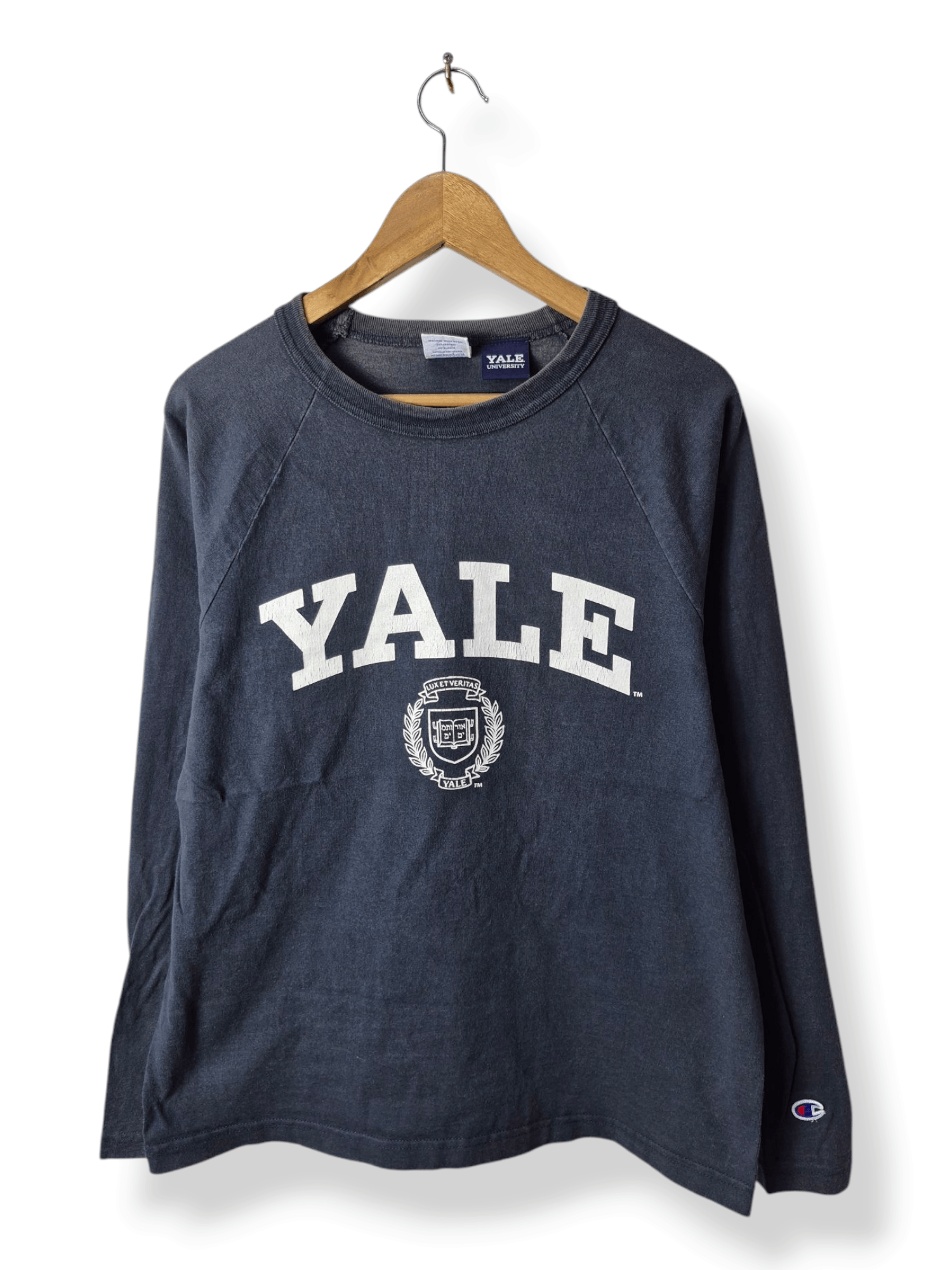 Champion × Vintage 🔥 Vintage Champion Yale University Sweatshirt Size US M / EU 48-50 / 2 - 1 Thumbnail