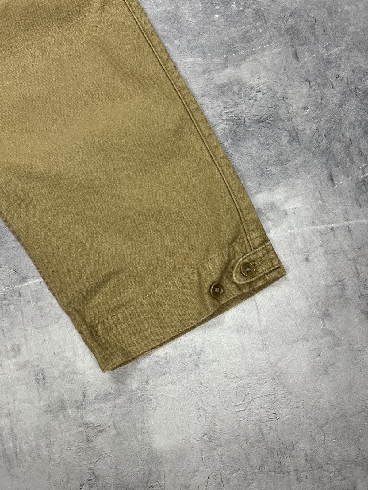 Nigel Cabourn Nigel Cabourn - BRITISH ARMY PANT VINTAGE TWILL BEIGE Sz 6 Size 27" / US 4 / IT 40 - 7 Thumbnail