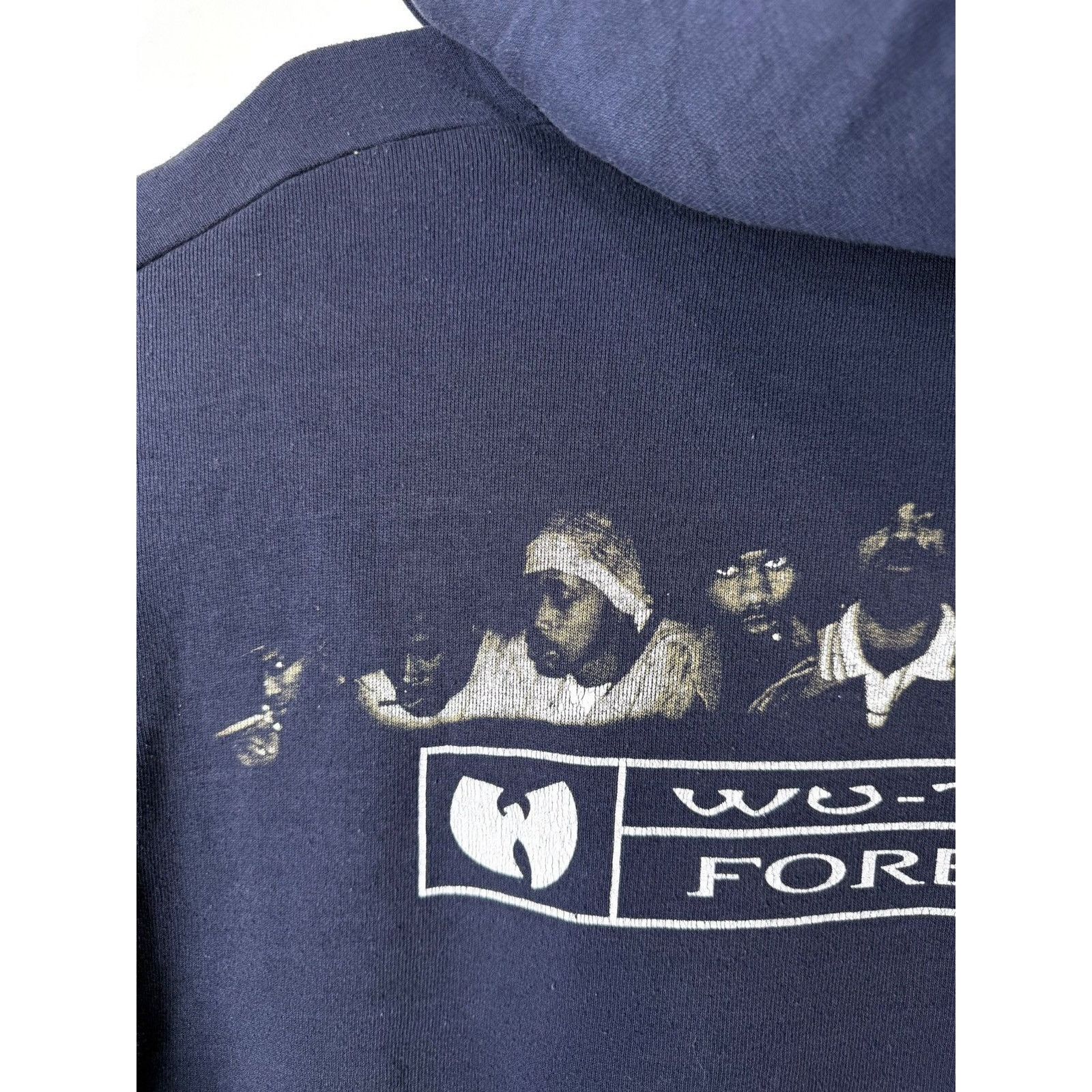 Wu-Tang Clan 💥 Rare! 1990’s Vintage Wu Tang Clan Big Logo Hoodie Size US L / EU 52-54 / 3 - 11 Thumbnail
