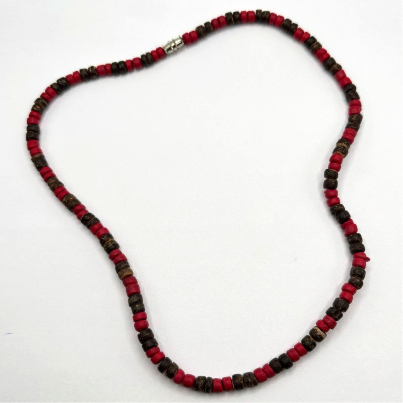 Other Red & Brown Beaded Necklace Size ONE SIZE - 3 Thumbnail