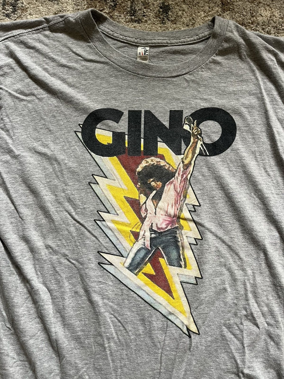 Alstyle Alstyle Mens Large Gino Time T-Shirt Size US L / EU 52-54 / 3 - 2 Thumbnail