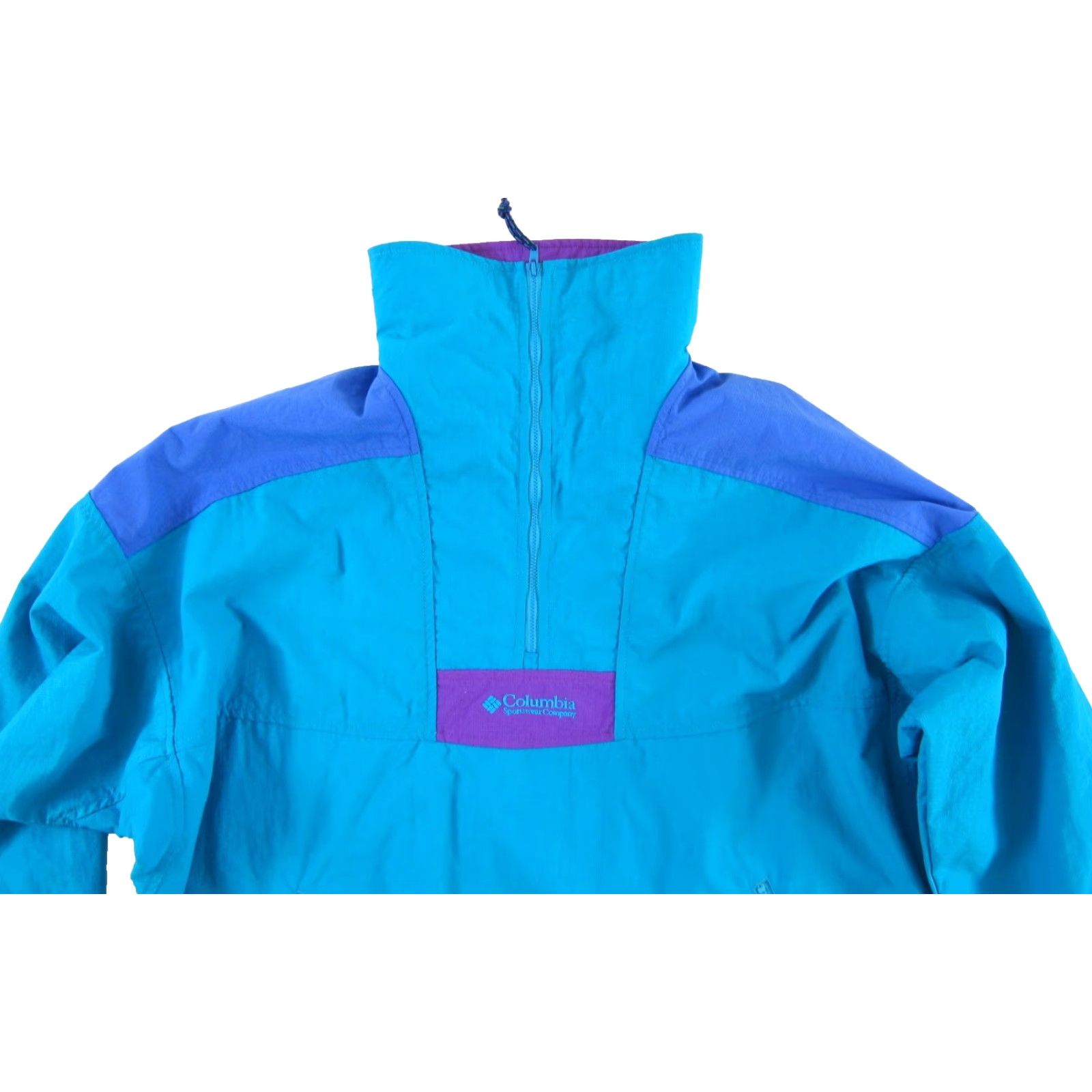 Vintage VINTAGE Columbia 100% Nylon Blue Purple Pullover Windbreaker Jacket Women L-XL Size L / US 10 / IT 46 - 5 Thumbnail