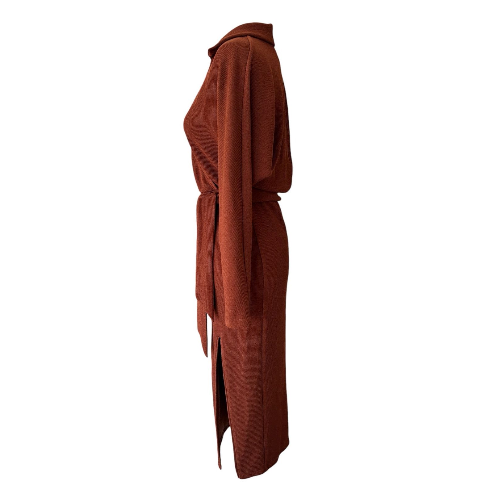 Saylor Saylor Nathalie Sweater Dress Womens Small Sienna Brown Knit Size S / US 4 / IT 40 - 12 Thumbnail