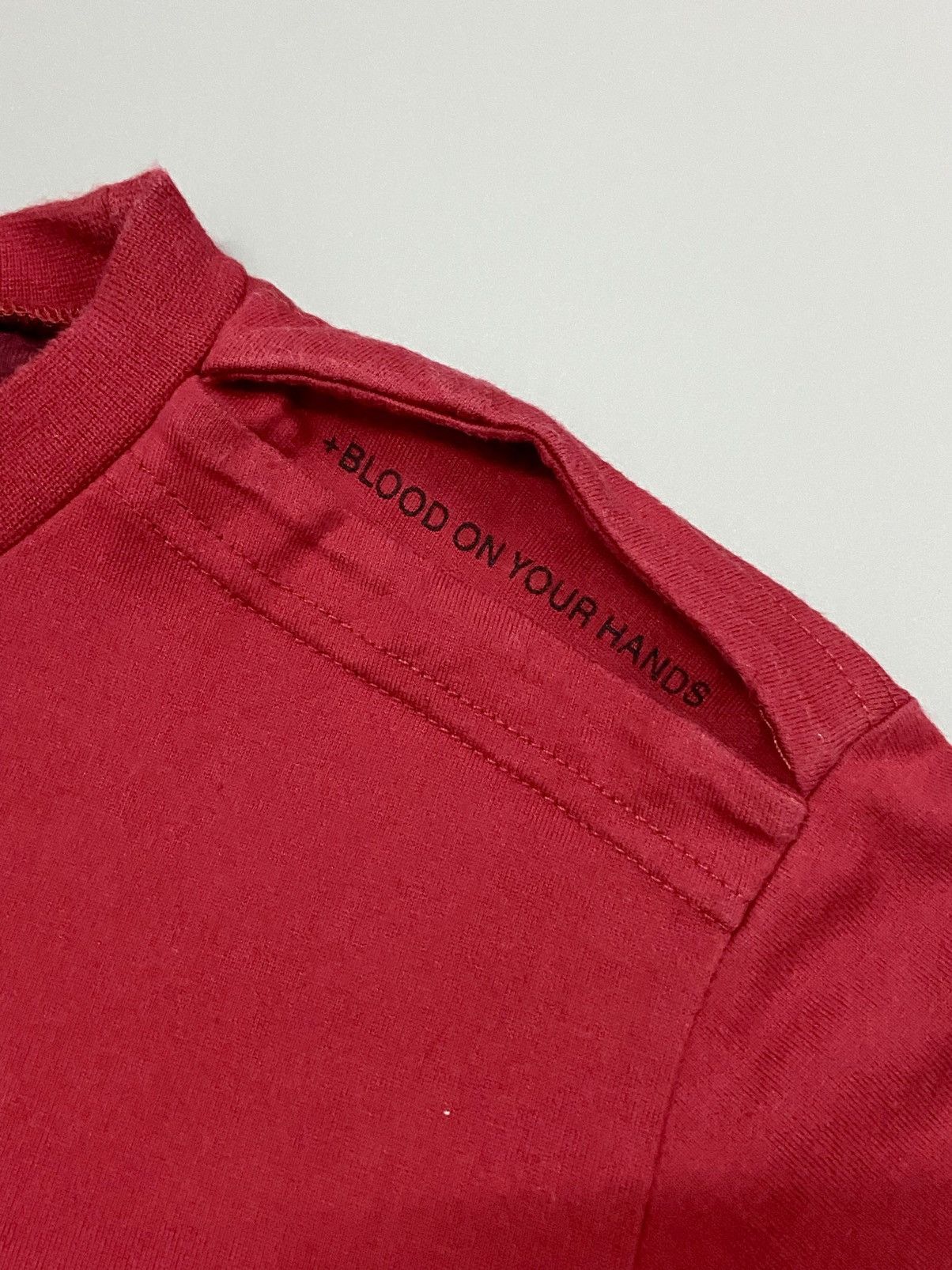 In The Attic IN THE ATTIC " BLOOD ON YOUR HAND " SEDITIONARY TEE Size US M / EU 48-50 / 2 - 13 Thumbnail