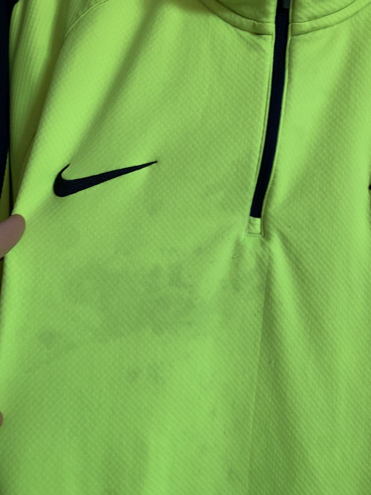 Nike Barcelona 1/3 Zip Football Pullover Sweatshirt Nike Soccer Size US XXL / EU 58 / 5 - 11 Thumbnail