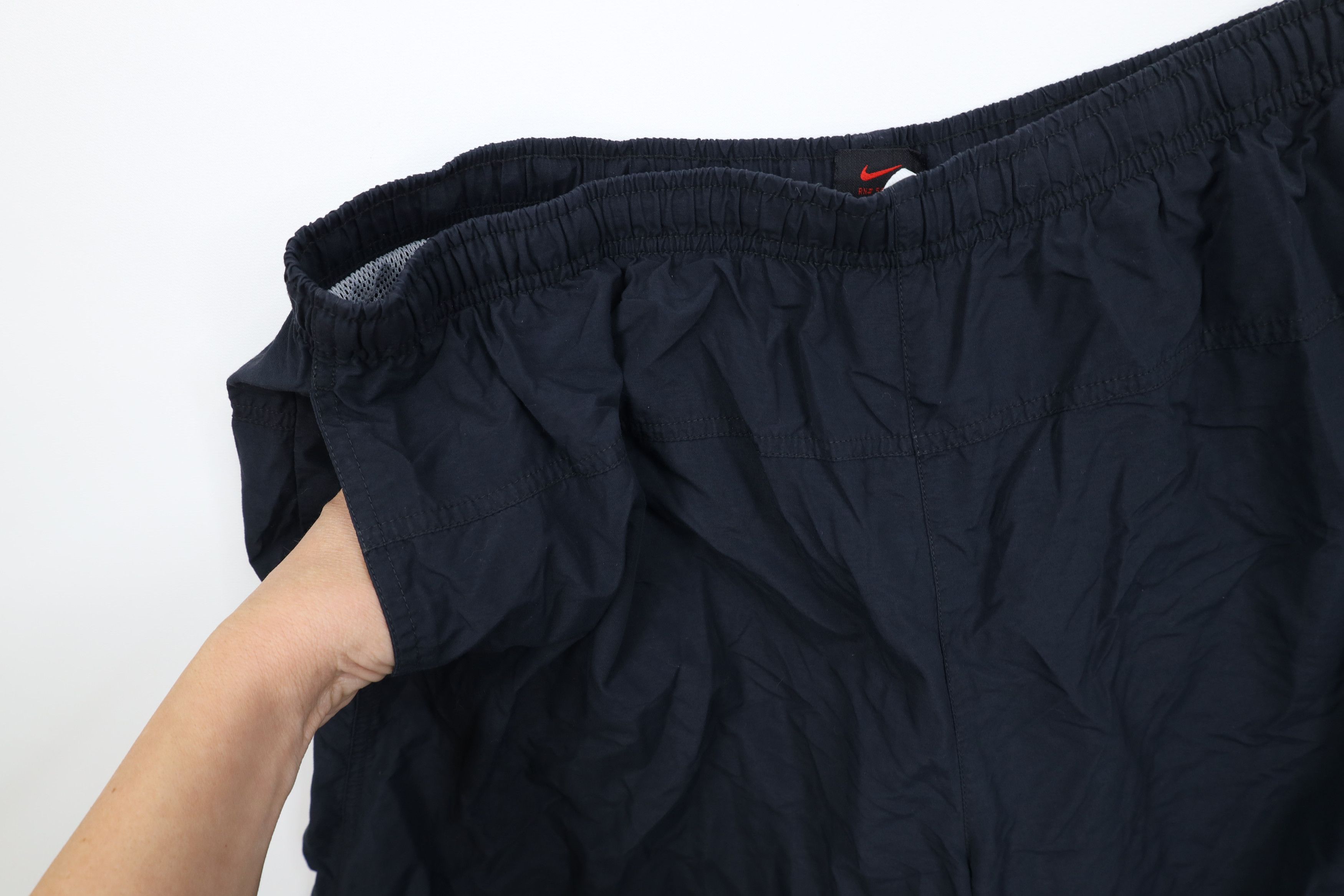 Nike Vintage 90s Y2K Nike Scott Mini Swoosh Lined Cargo Shorts Size US 38 / EU 54 - 7 Thumbnail