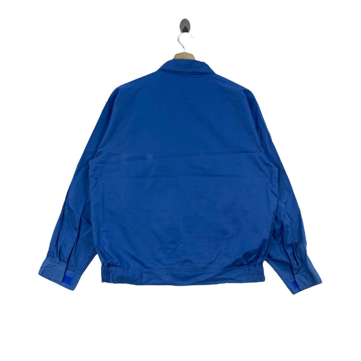 Vintage Vintage MITSUBISHI MOTORS Mechanic Workwear Blue Bomber Size US L / EU 52-54 / 3 - 3 Thumbnail