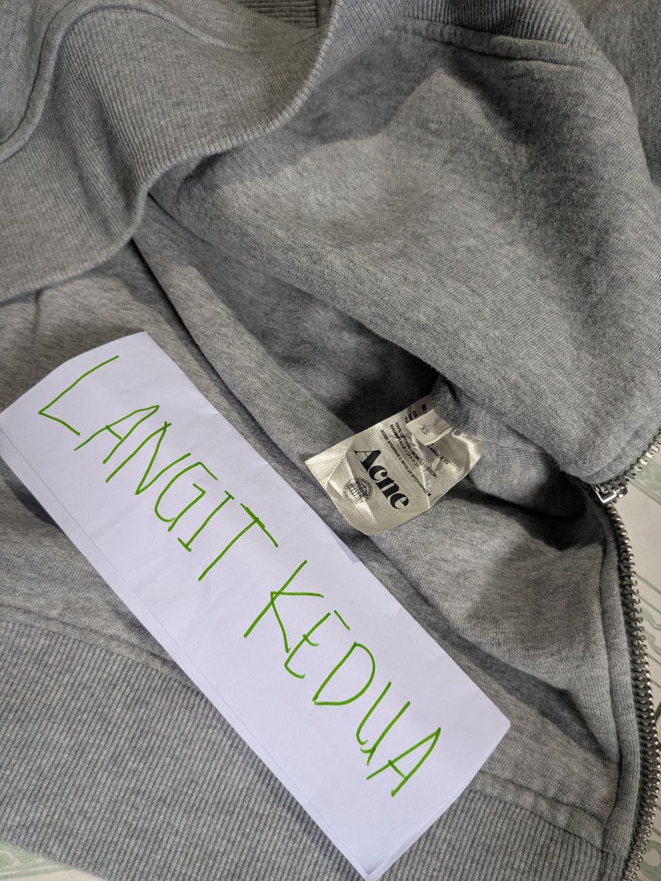 Acne Studios Acne Studios Bit Double Heavyweight Boxy Hoodie Size US XS / EU 42 / 0 - 5 Thumbnail