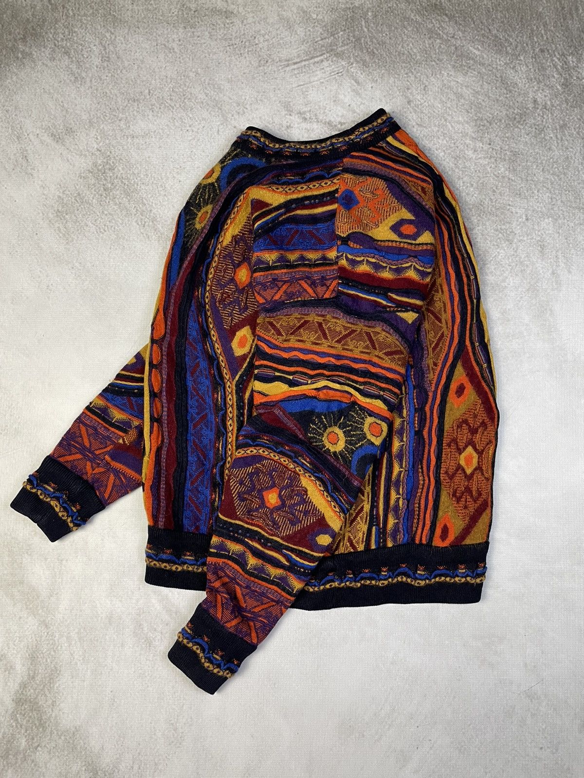 Coogi Lagache 🇯🇵 3D Knit Coogi Style Sweater Size US M / EU 48-50 / 2 - 6 Thumbnail
