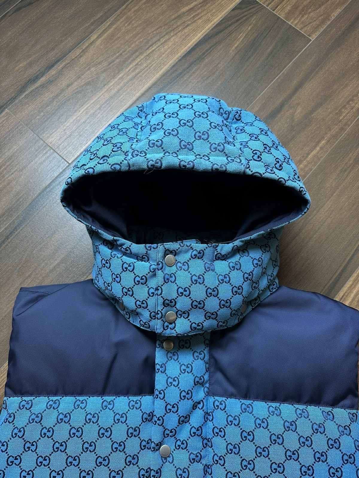 Gucci Gucci GG Monogram Puffer Vest Size US L / EU 52-54 / 3 - 4 Thumbnail