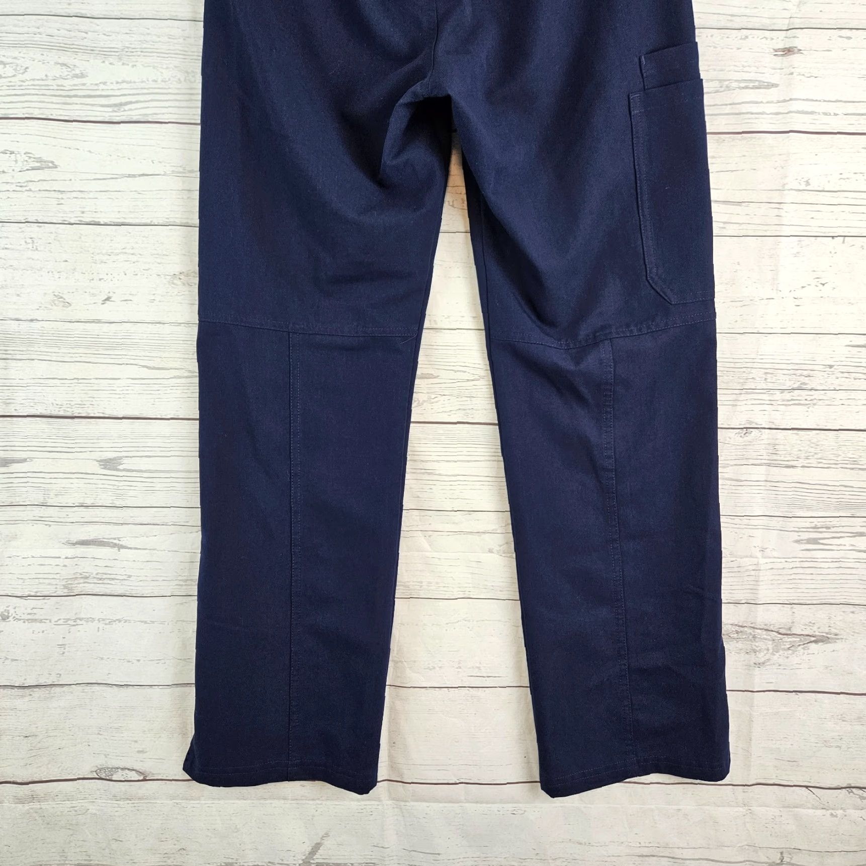 Vintage VINTAGE Figs Technical Collection Womens Scrub Pants Small Blue Mid Rise Drawstring Size 28" / US 6 / IT 42 - 5 Thumbnail