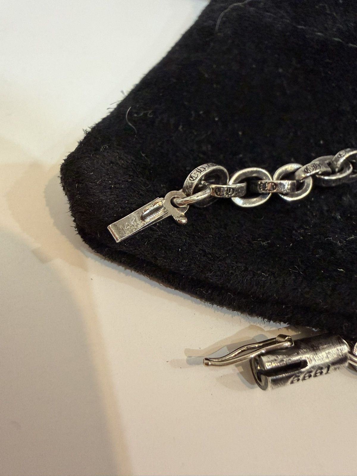 Chrome Hearts Chrome Hearts Paper Chain Bracelet Size ONE SIZE - 8 Thumbnail
