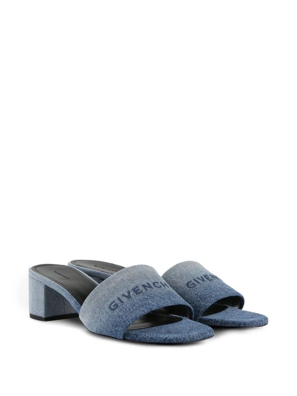 Givenchy o1srvl11e0326 45mm 4G Sandals in Blue Size US 10 / IT 40 - 3 Thumbnail