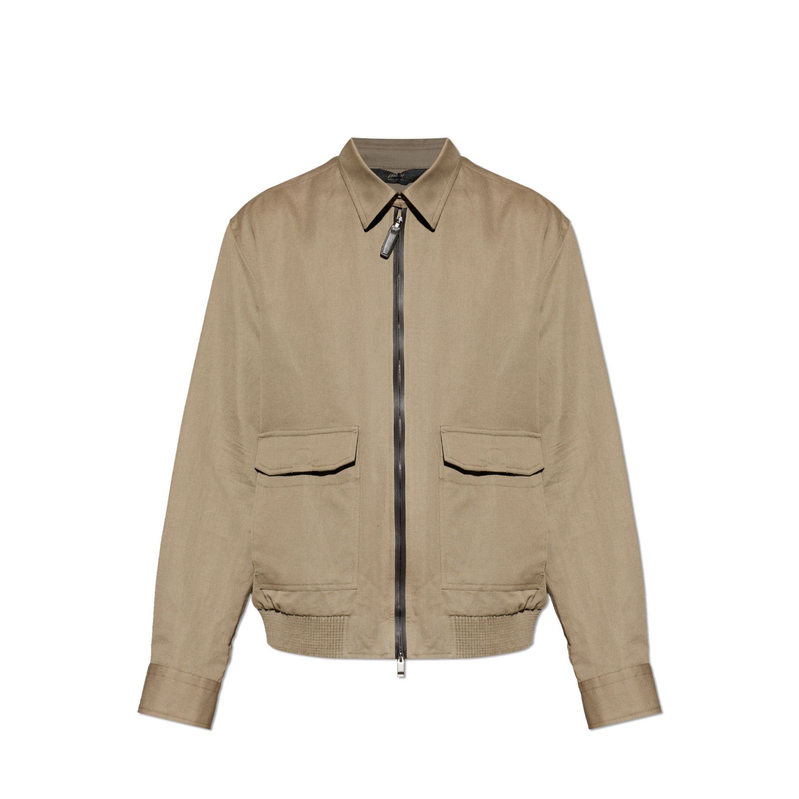 Brioni BRIONI Green Lightweight Jacket With Pockets New & Authentic Size US L / EU 52-54 / 3 - 1 Preview