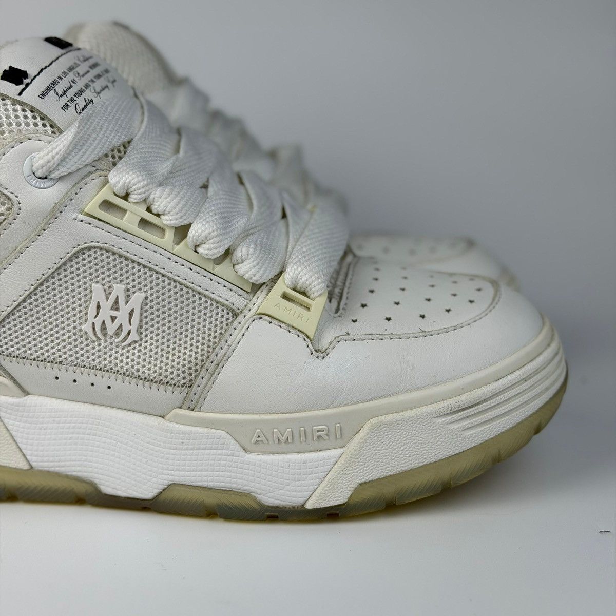 Amiri Amiri MA-1 Pure White Size US 8 / EU 41 - 3 Thumbnail