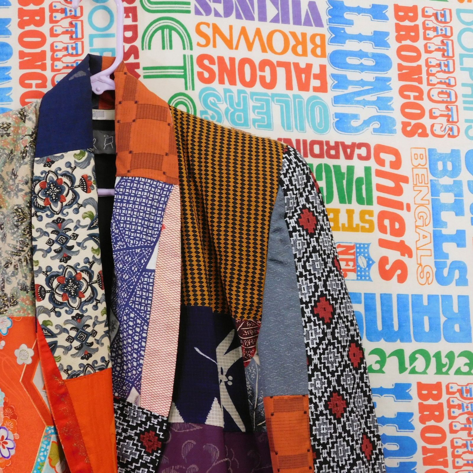 Other Vintage Claudia Grau Patchwork Blazer Jacket Size 4P 80s Size S / US 4 / IT 40 - 7 Thumbnail