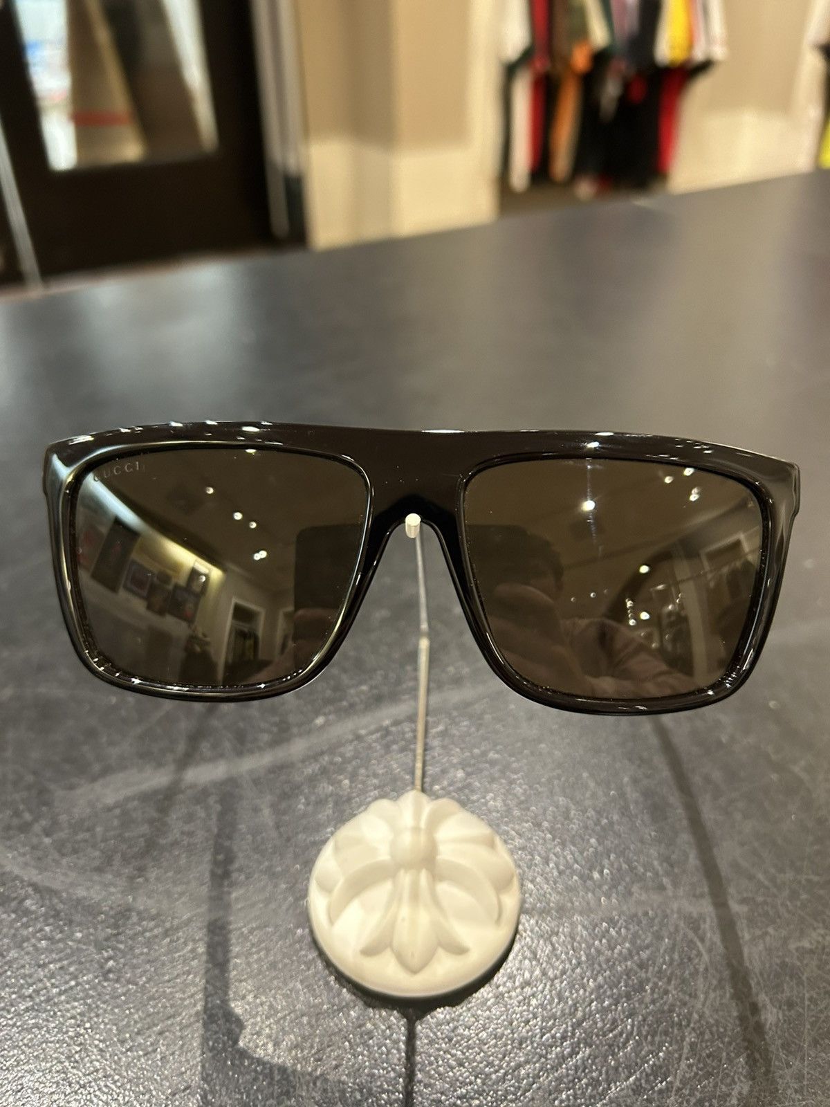 Gucci Gucci Oversized Square Sunglasses Size ONE SIZE - 3 Thumbnail