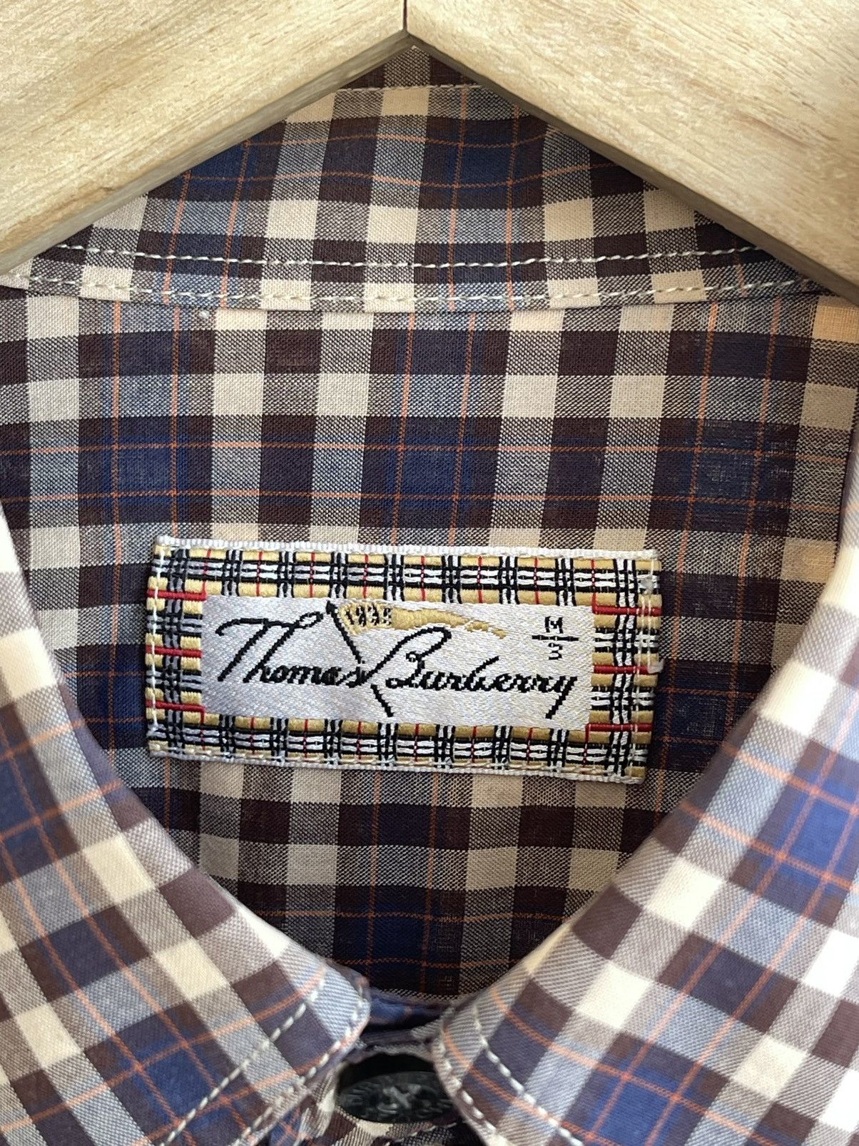 Burberry Thomas Plaid Checked Button Down Long Sleeve Shirt 2000s Size US M / EU 48-50 / 2 - 10 Thumbnail