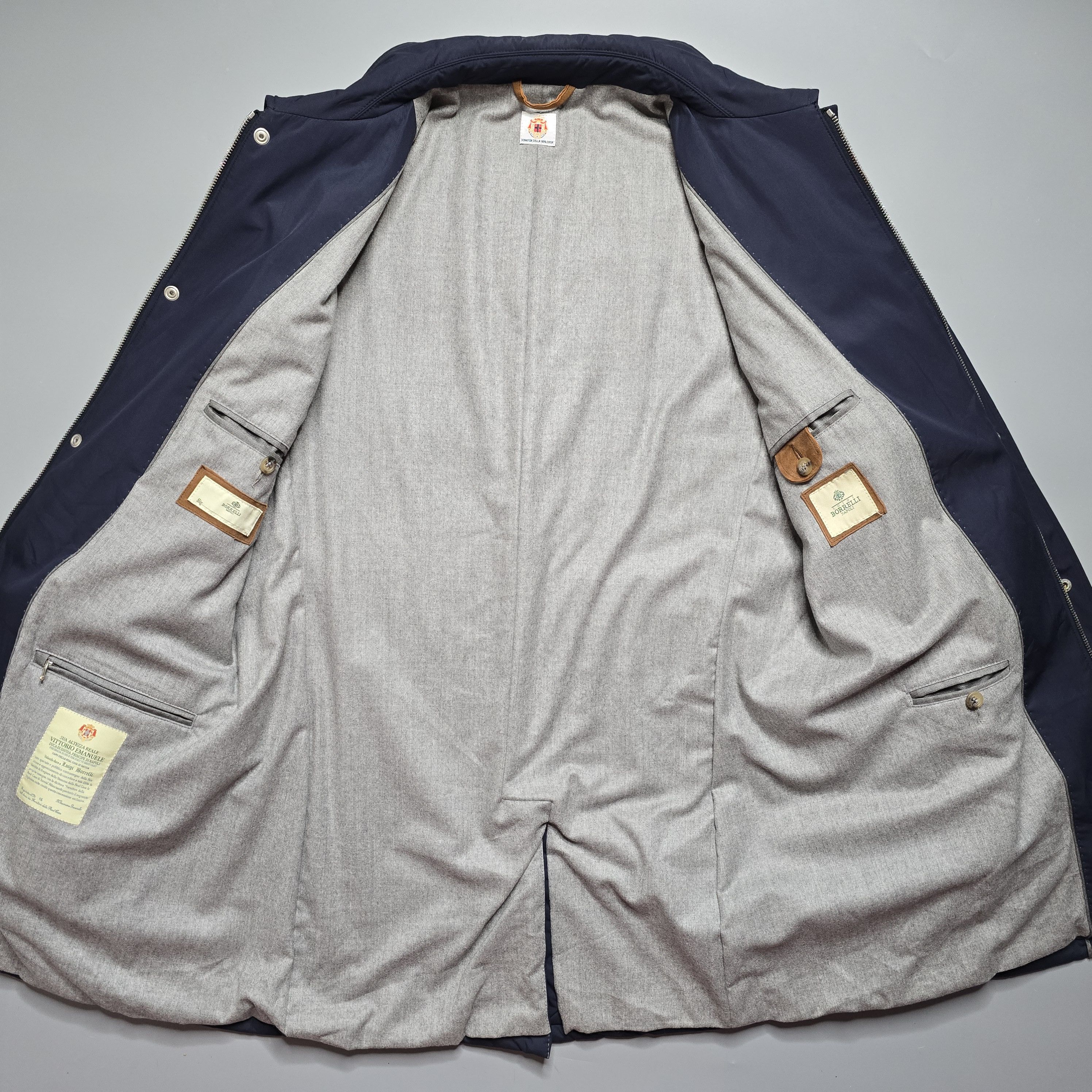Luigi Borrelli Luigi Borrelli - Coat Size US L / EU 52-54 / 3 - 3 Thumbnail