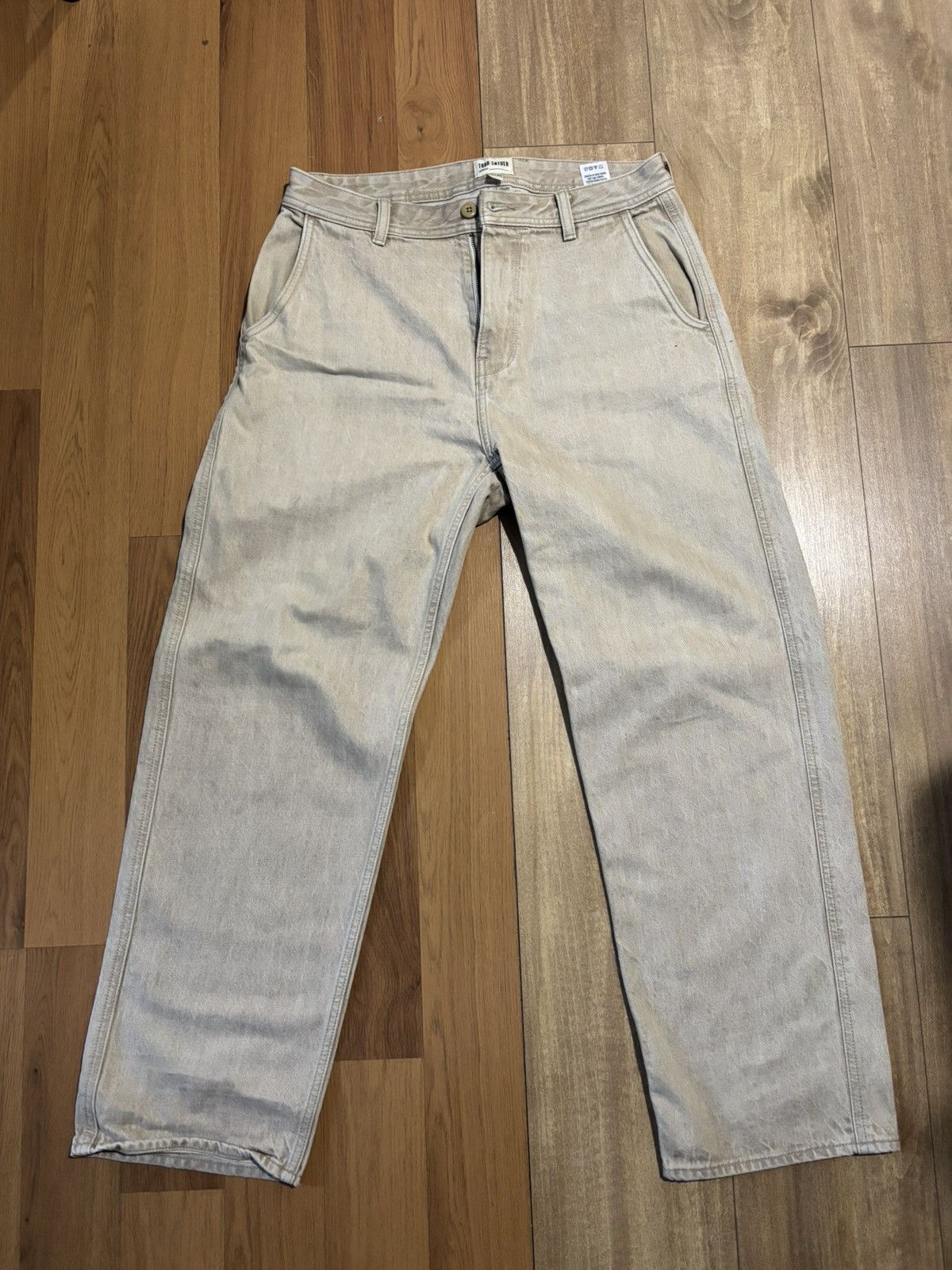 Todd Snyder Todd synder Beige Loop Jeans Size US 30 / EU 46 - 2 Thumbnail