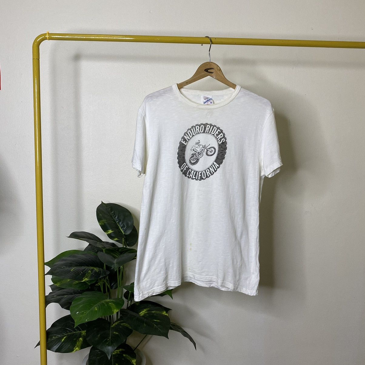Fox Racing × Vintage 1990s Enduro Riders of California Motocross Fox Racing Tee Size US M / EU 48-50 / 2 - 1 Thumbnail