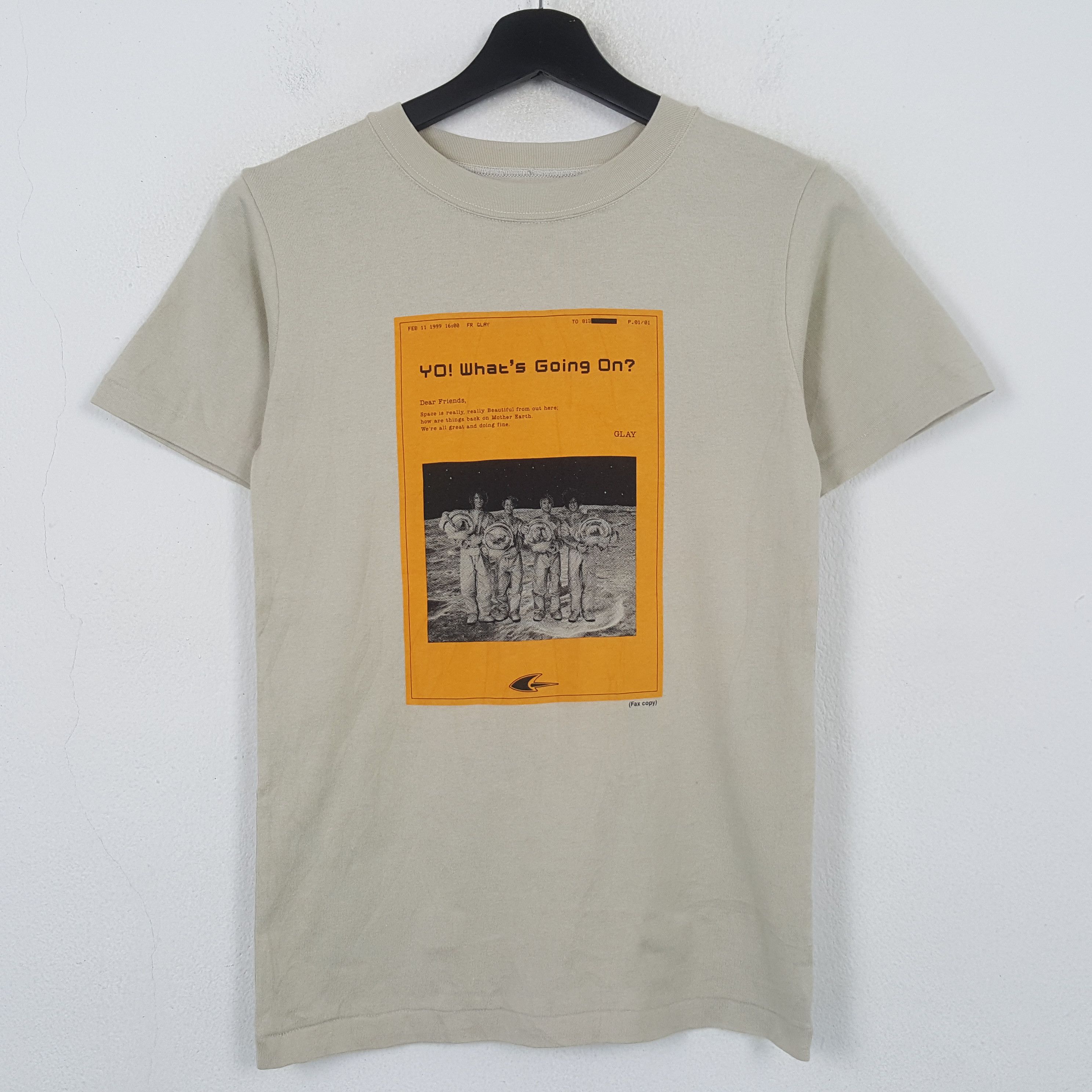 Vintage Glay Dome Tour Soul 1999 Vintage Tshirt RR27 Size US XS / EU 42 / 0 - 1 Thumbnail