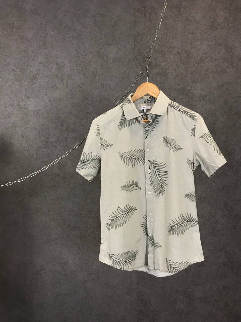 Designer × Reiss Reiss designer Hawaiian shirt Size US S / EU 44-46 / 1 - 1 Thumbnail
