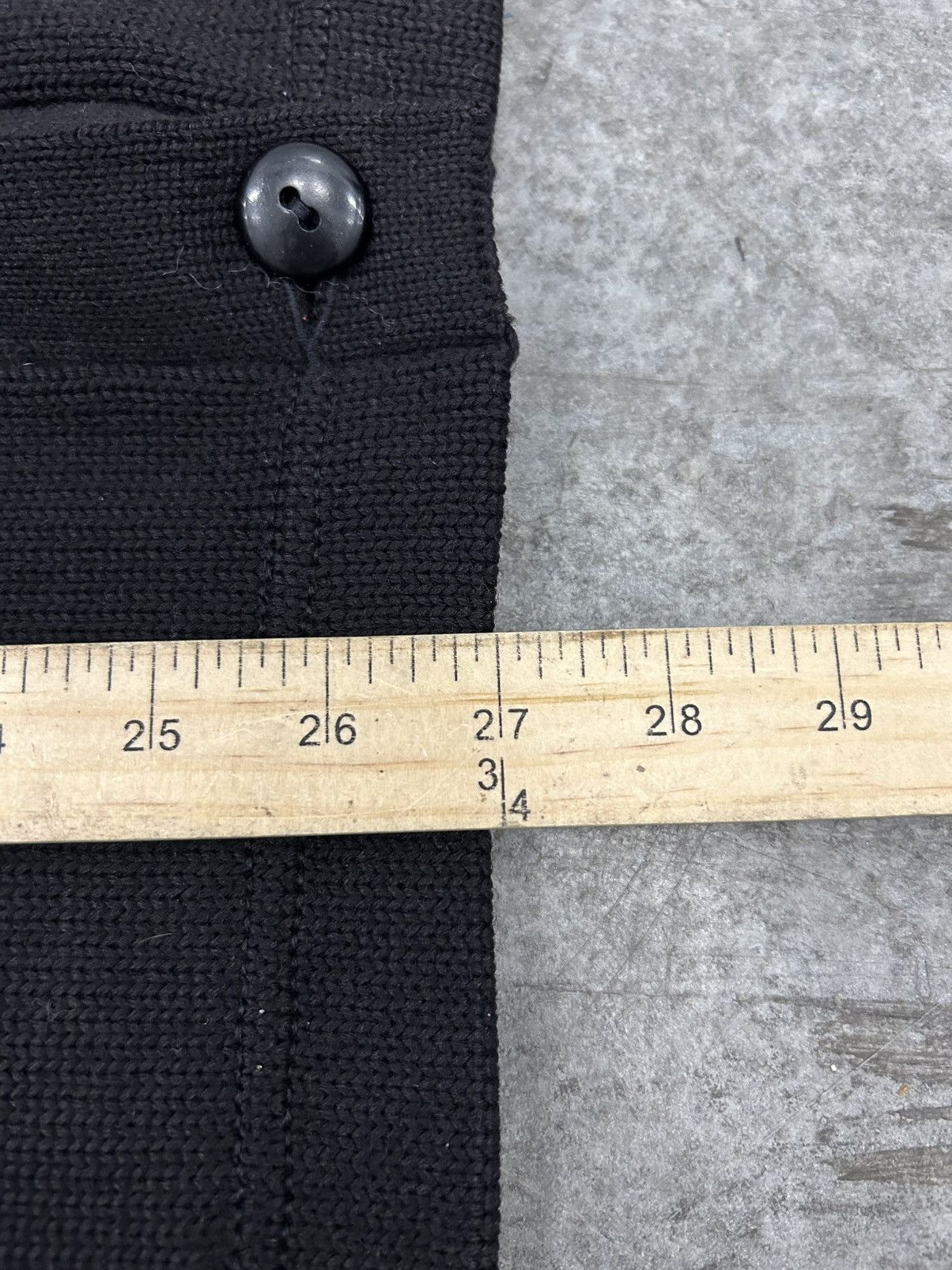 Vintage True Vintage black cardigan 70s Size US M / EU 48-50 / 2 - 4 Thumbnail