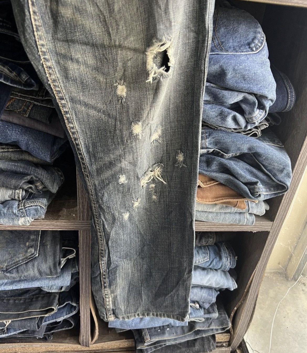 Z Brand 🔥Vintage Z Brand Distressed Denim Size US 31 - 7 Thumbnail